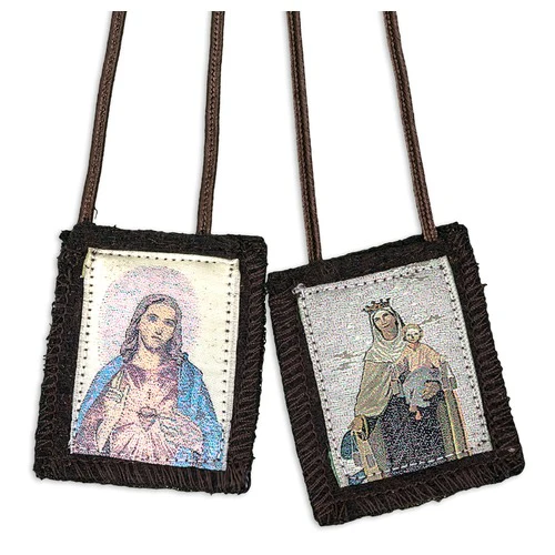 Sacred Heart Scapular with 22" Cord