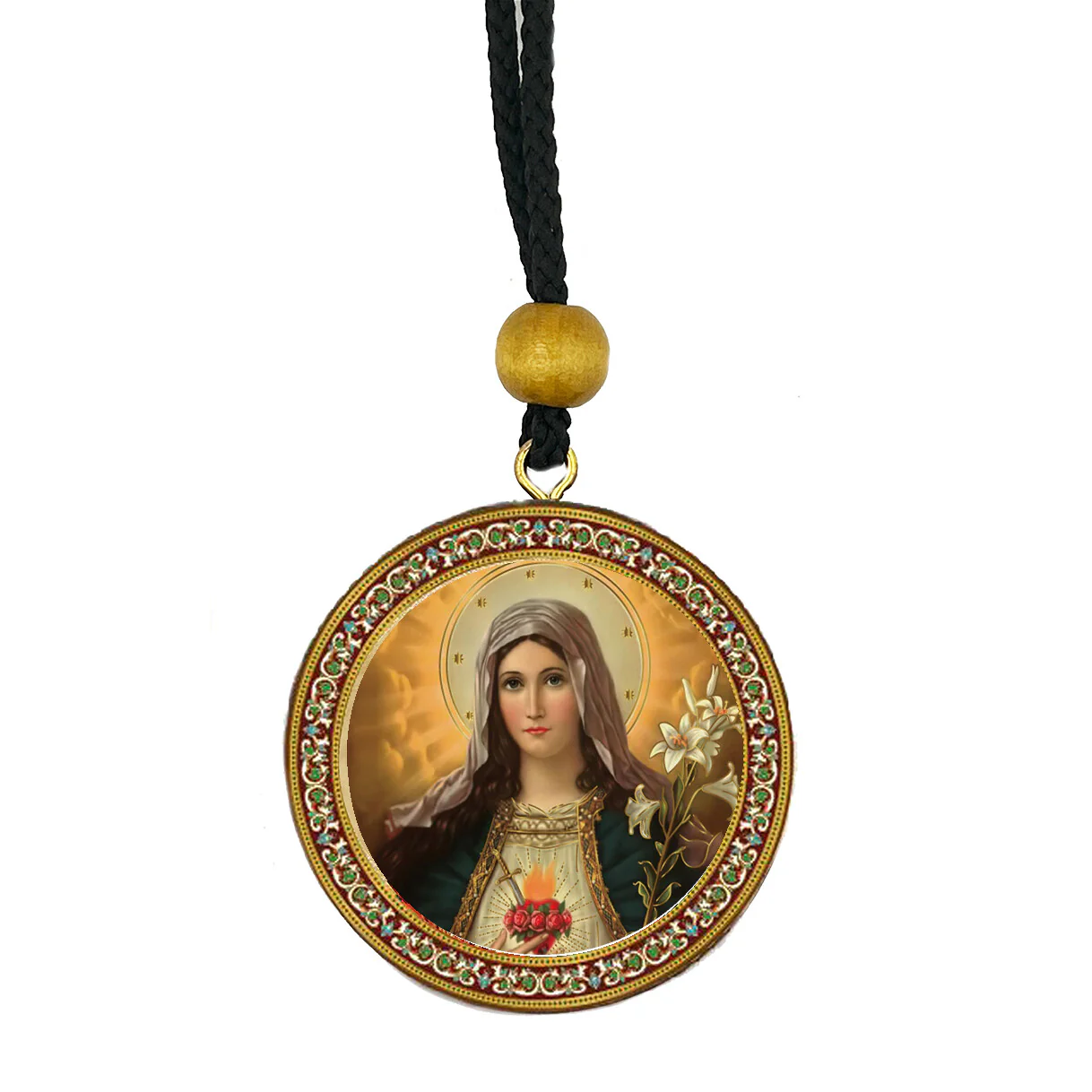 Sacred & Immculate Hearts Home & Car Icon - Image 3