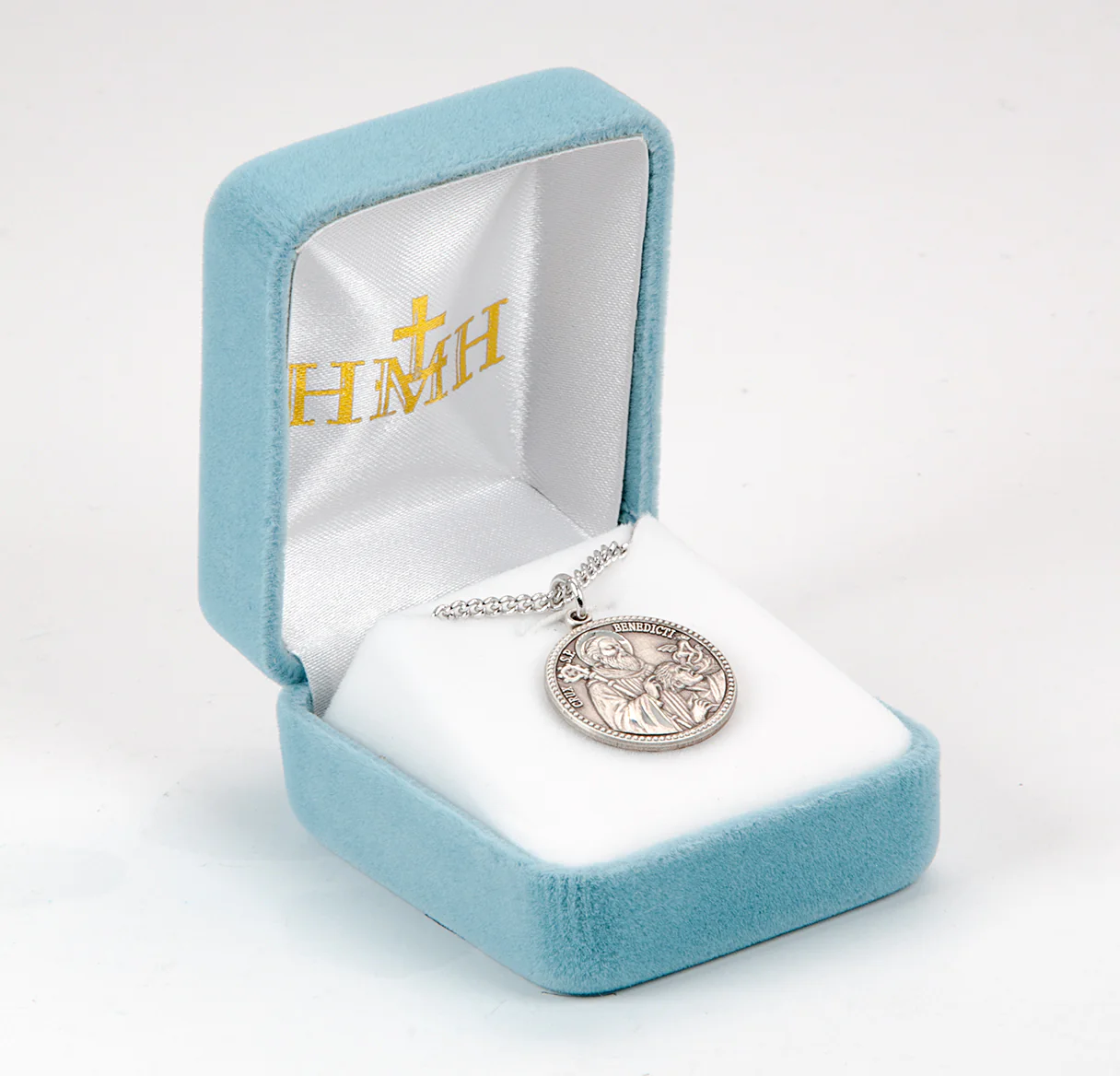 Saint Benedict Sterling Exorcism & Jubilee Medal - Image 3