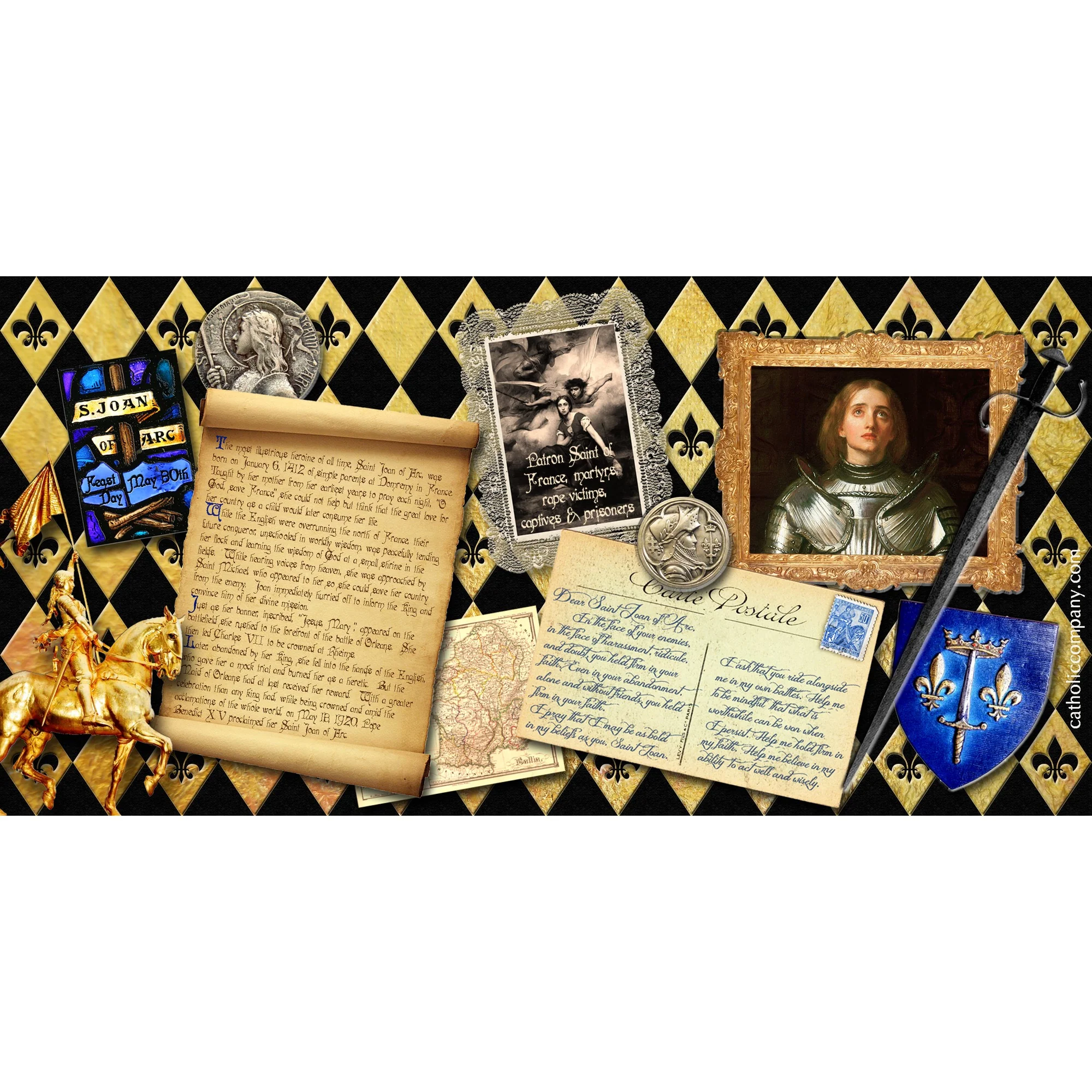 Saint Joan of Arc Story Mug - Image 2