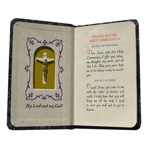 Saint Joseph Children's Missal - Marbled Black