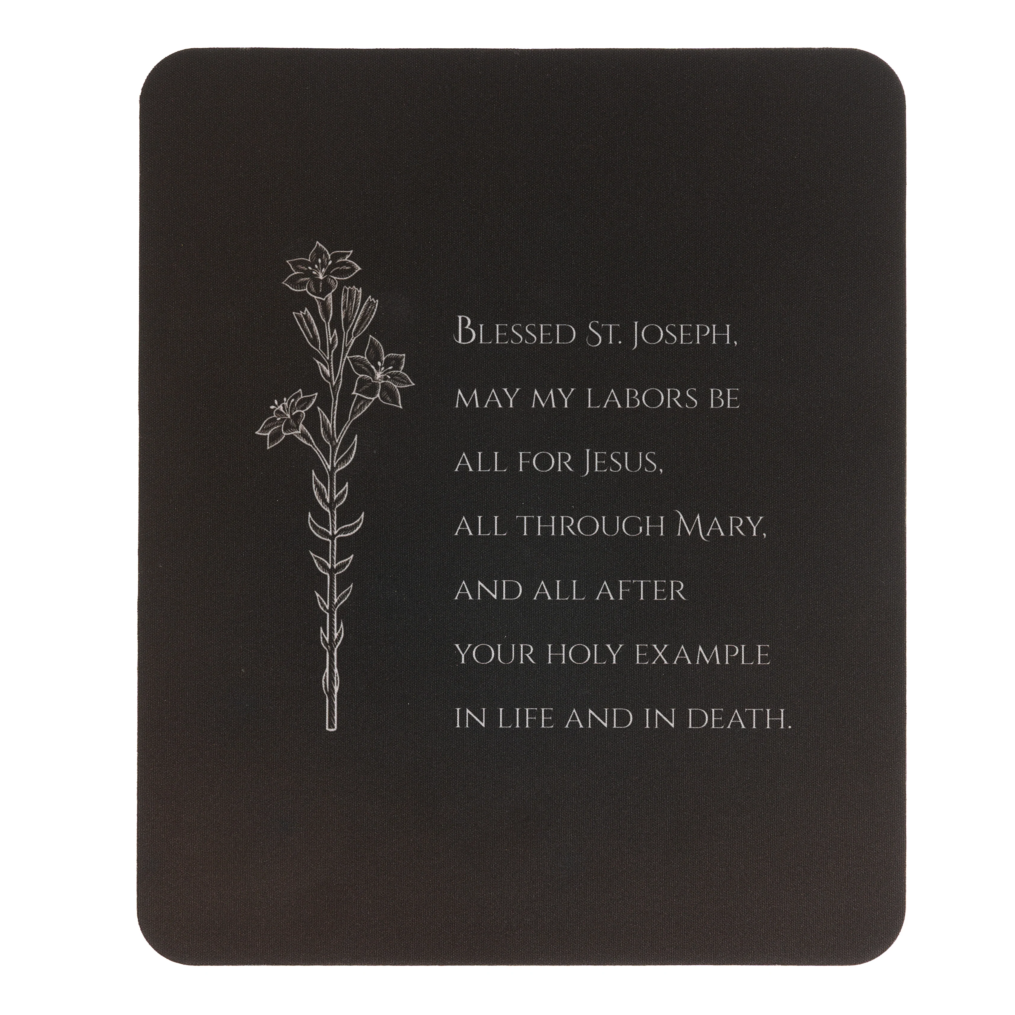 Saint Joseph Workplace Mousepad - Image 2