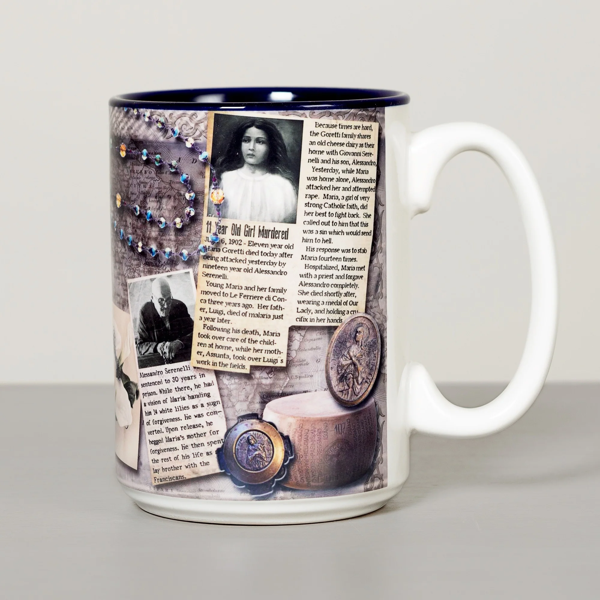 Saint Maria Goretti Story Mug - Image 3