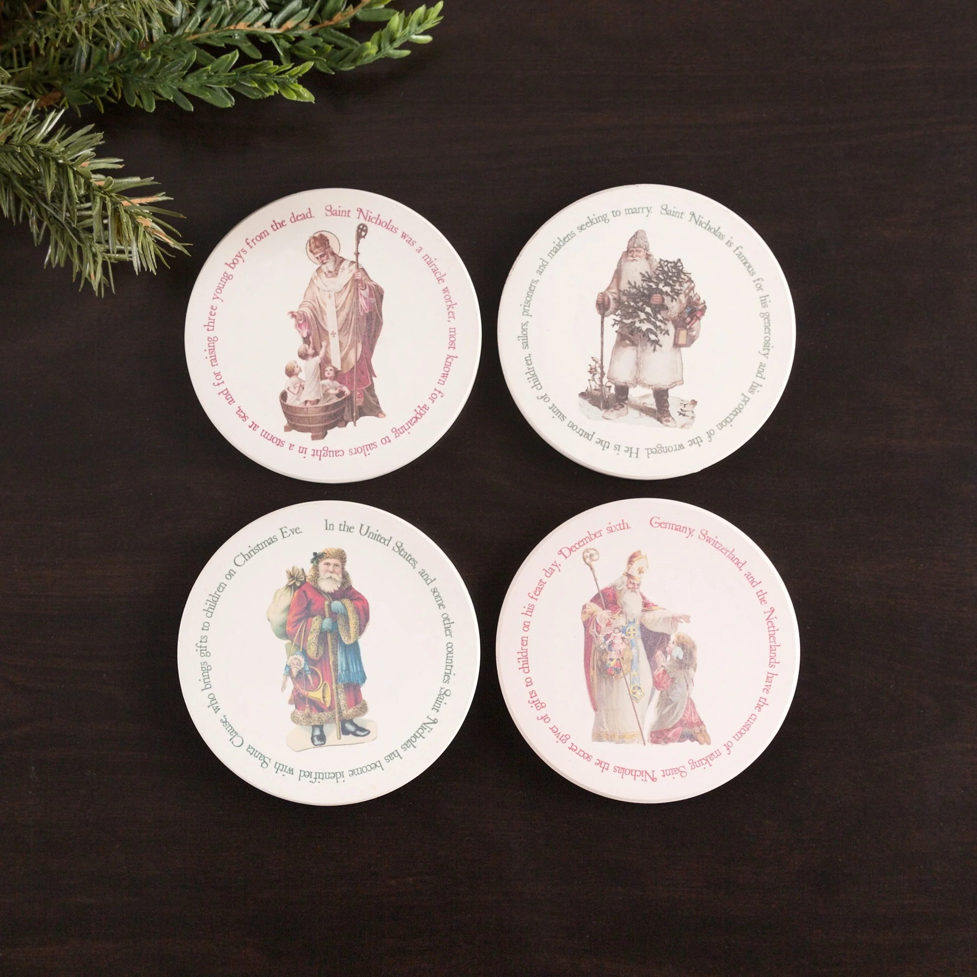 Saint Nicholas Sandstone Coasters - Image 3
