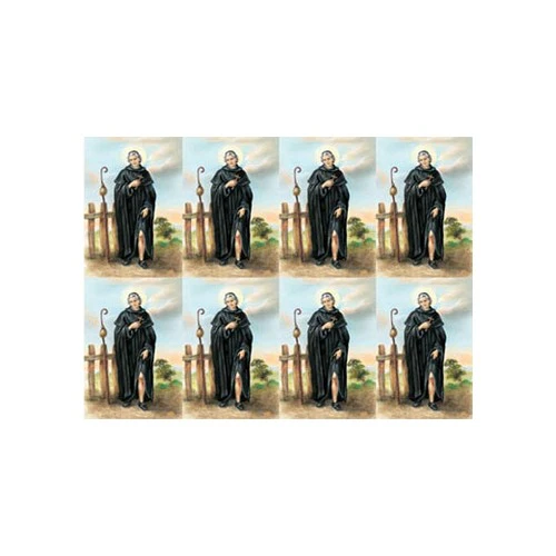 Saint Peregrine Personalized Prayer Card (Priced Per Card)