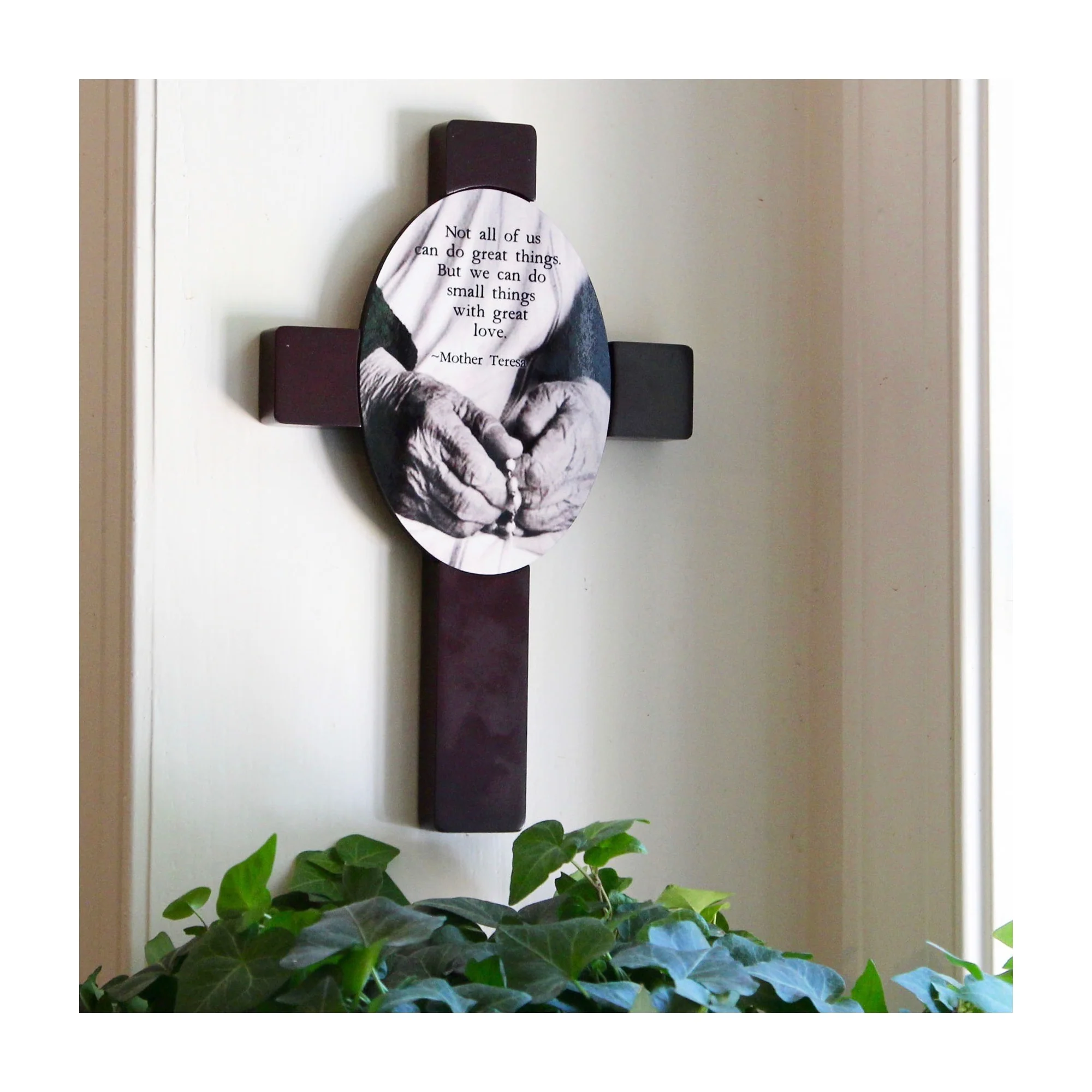 Saint Teresa of Calcutta Small Things Cross - Image 3