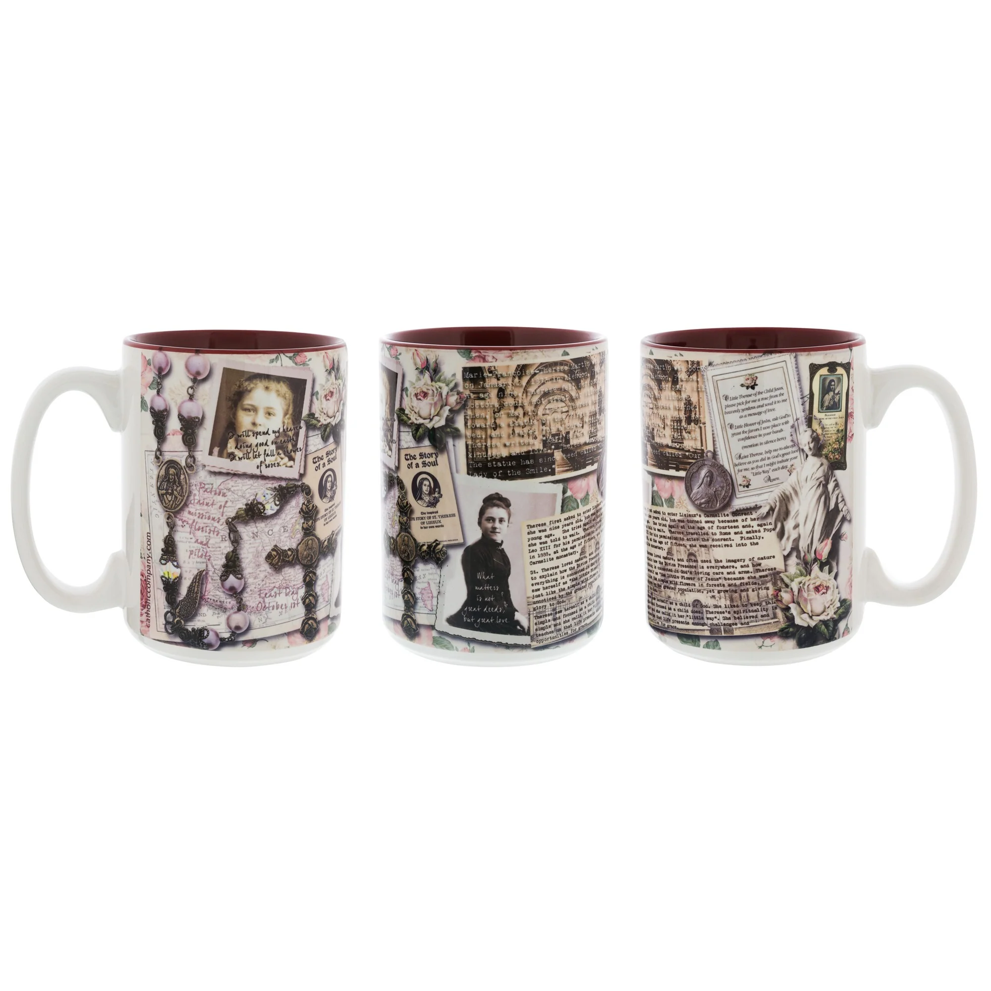 Saint Therese Little Flower Story Mug - Image 4