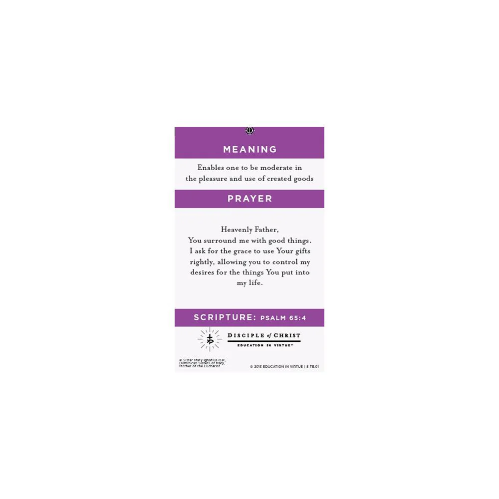Saint Virtue Cards – Volume I or II - Image 3