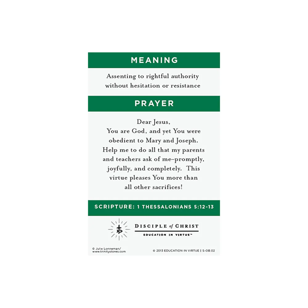 Saint Virtue Cards – Volume I or II - Image 7