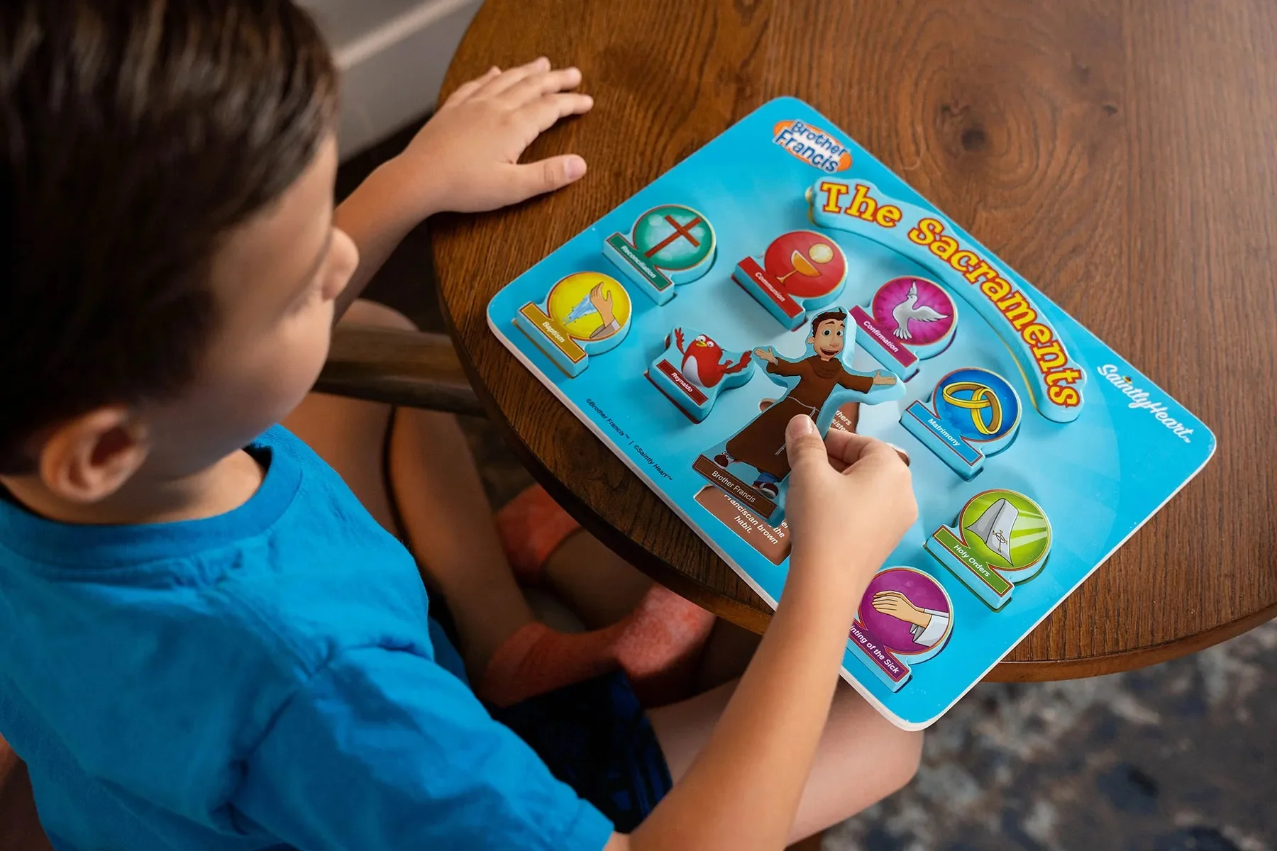 Saintly Heart Brother Francis Sacrament Puzzle - Image 4