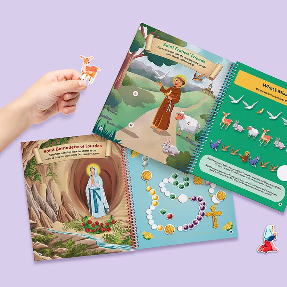 Saints Sticker & Activity Book - Image 2