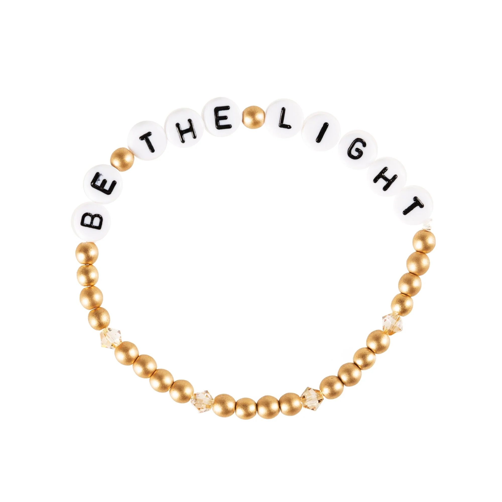 Salutations Be the Light Stretch Bracelet