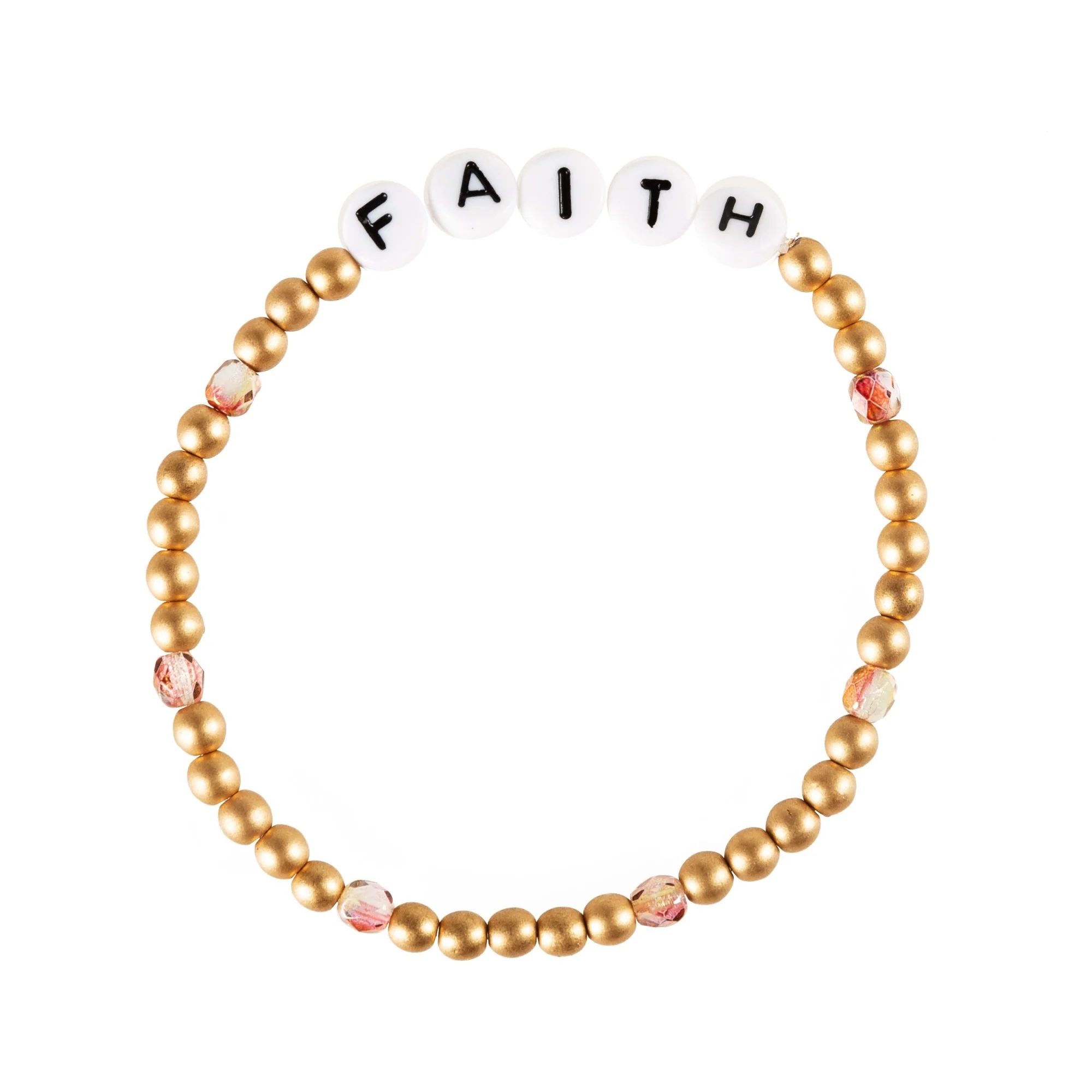 Salutations Faith Stretch Bracelet