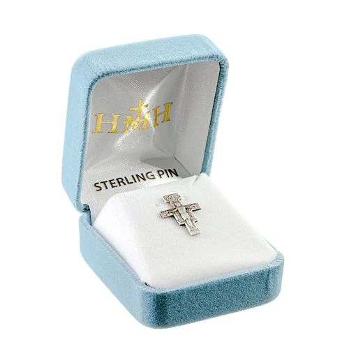 San Damiano Crucifix Lapel Pin