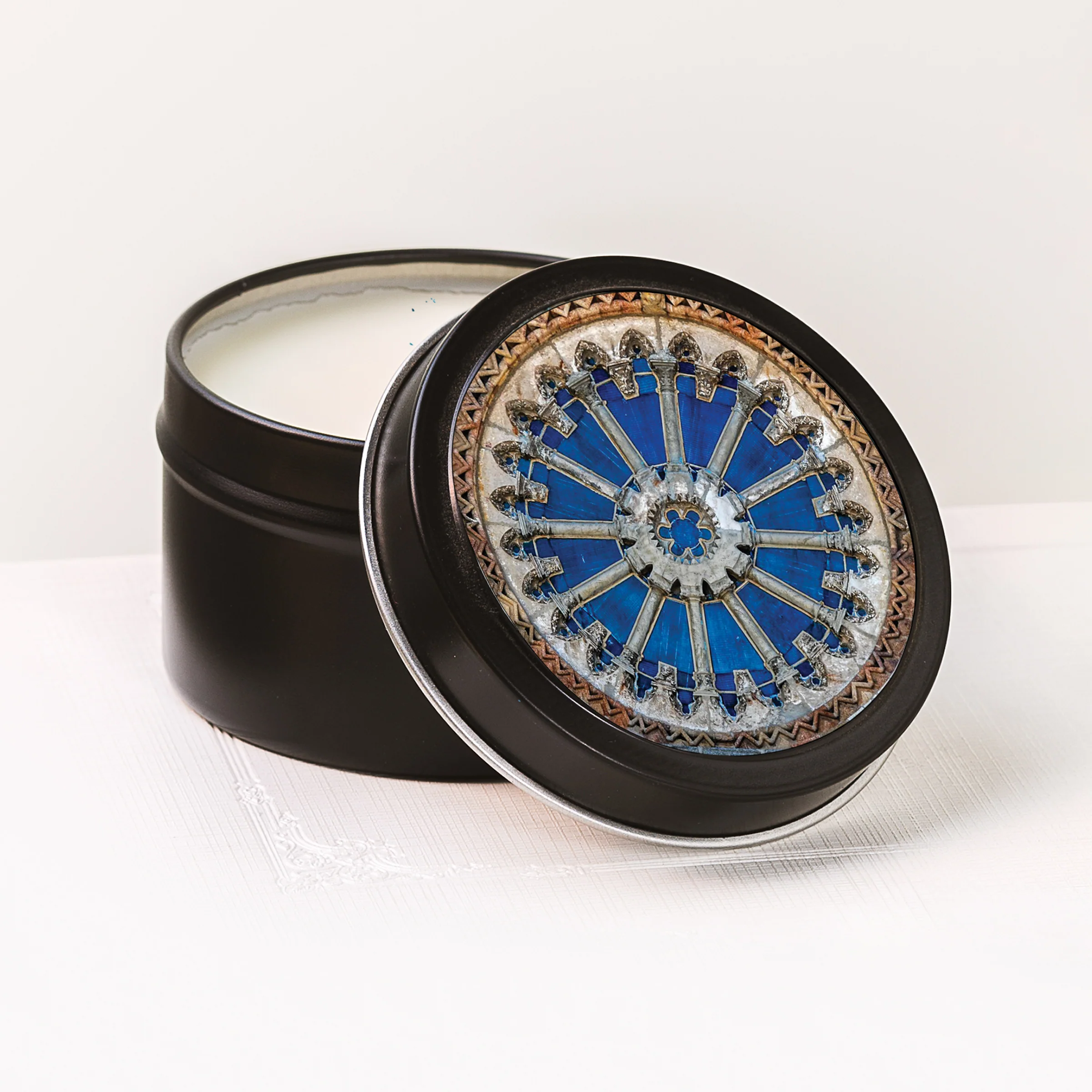 San Pedro Cathedral Candle Tin