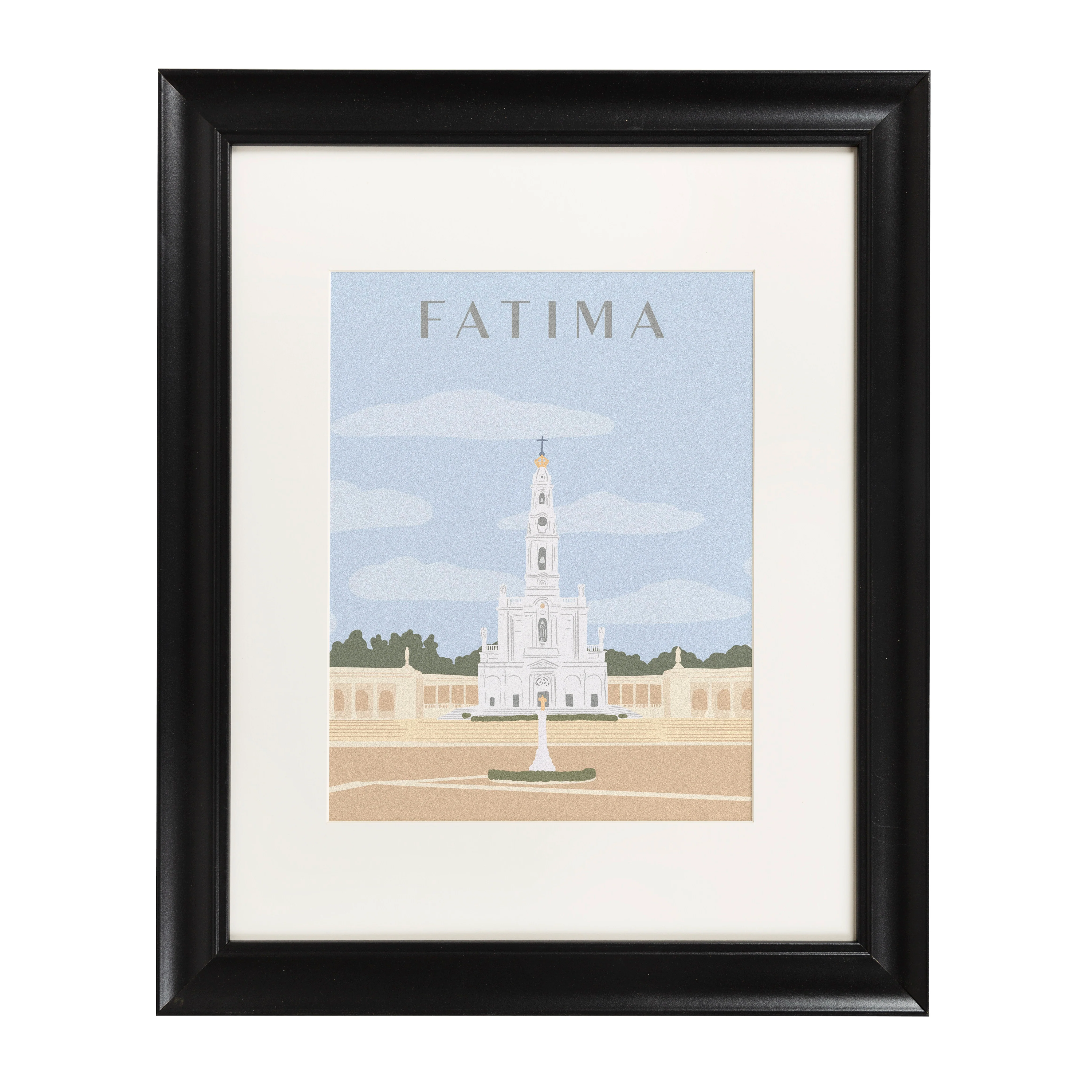 Sanctuary of Fatima Framed Travel Print - Image 4