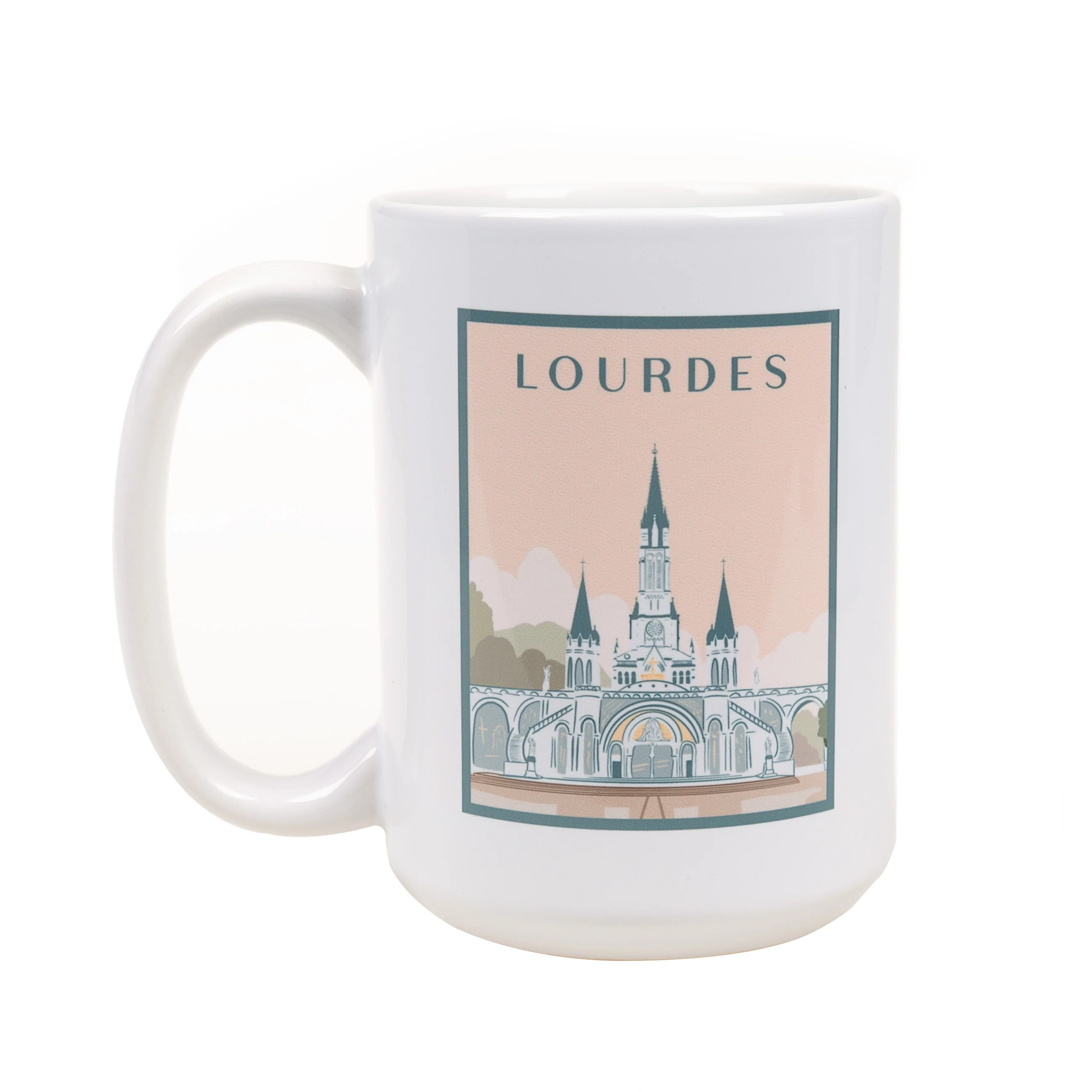 Sanctuary of Our Lady of Lourdes Mug - Image 3