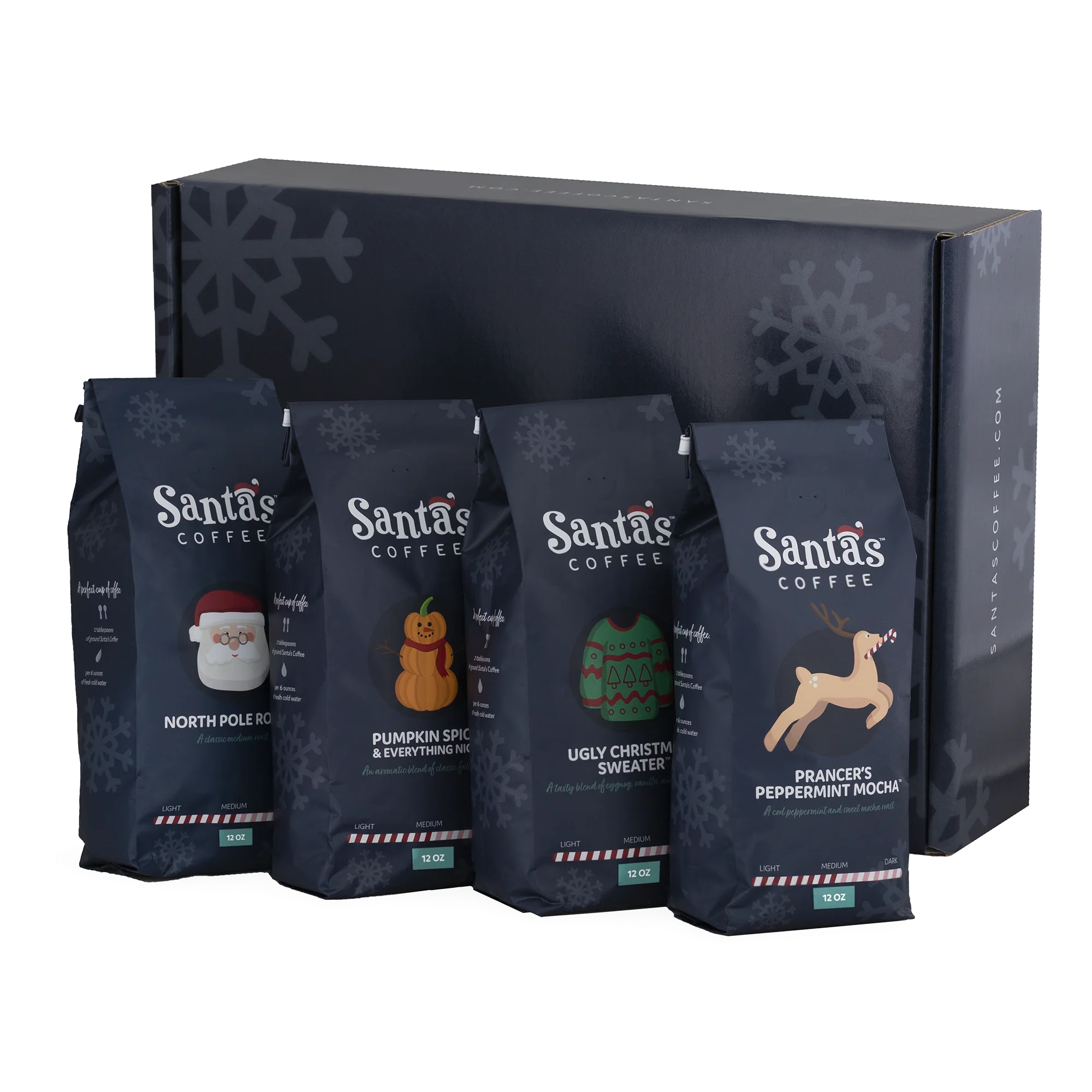 Santa's Coffee Seasonal Blends Variety Box - Image 2
