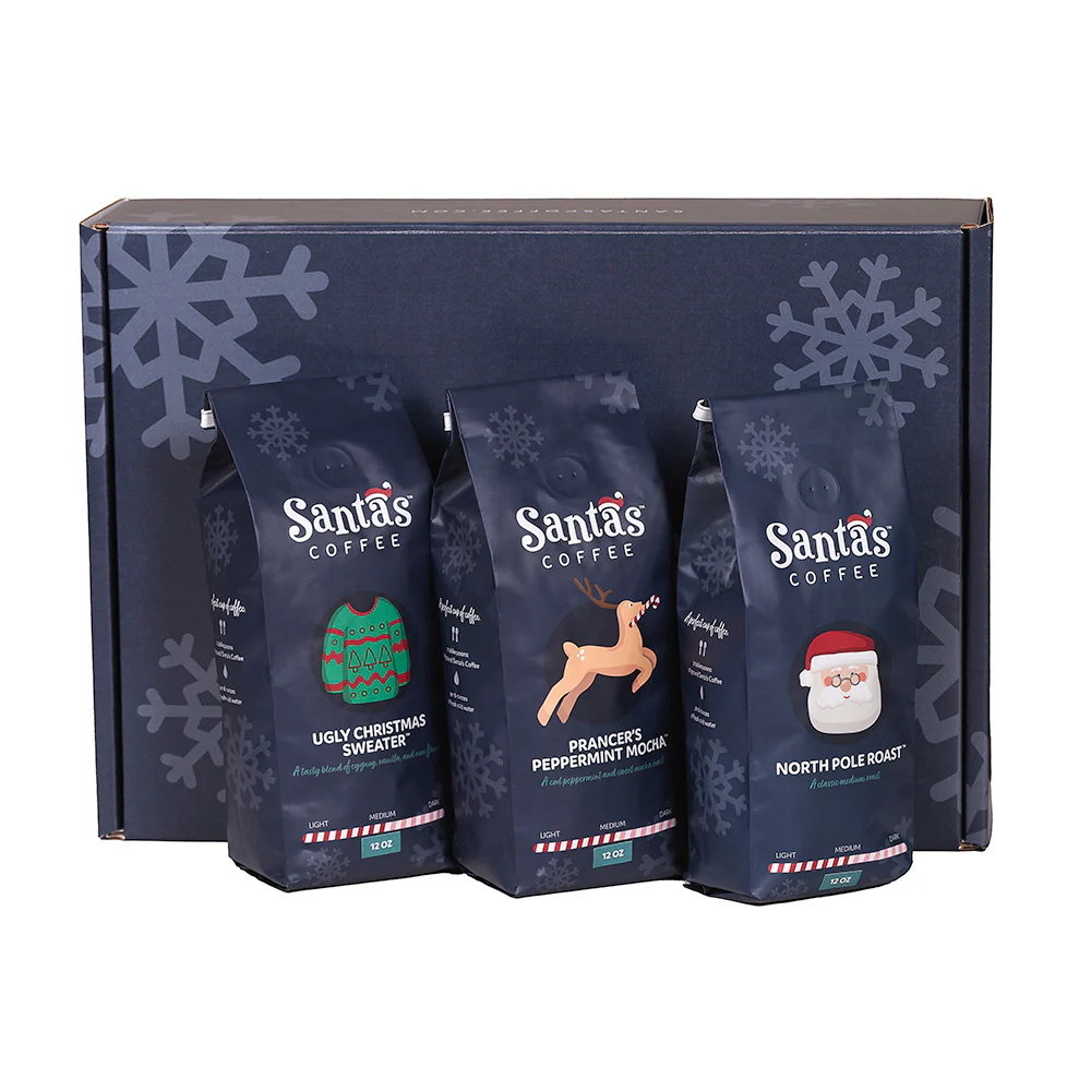 Santa's Coffee Variety Box - 3 bags - Image 2