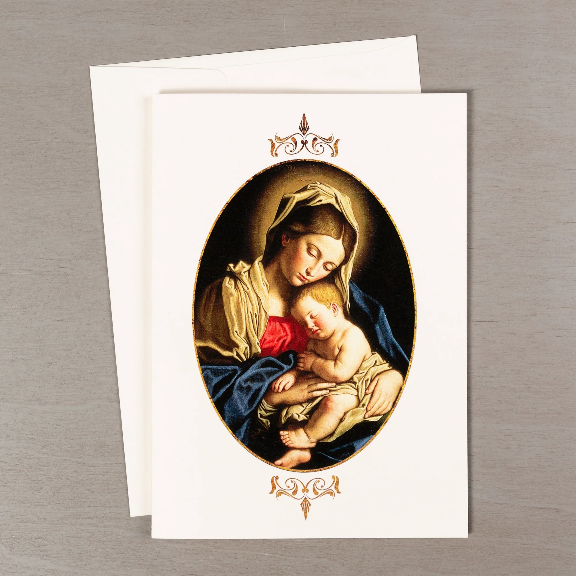Sassoferrato Madonna Christmas Cards - Set of 20