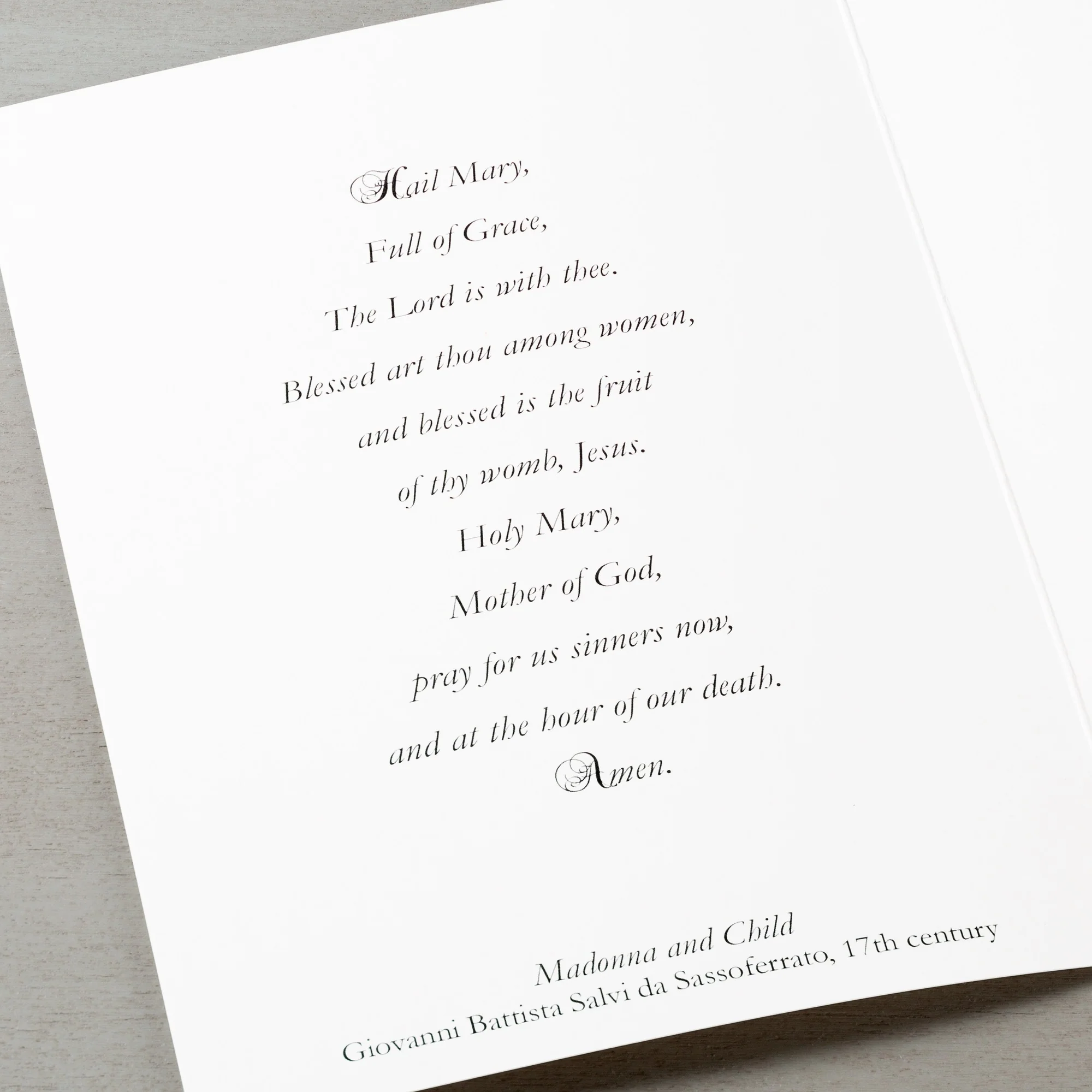 Sassoferrato Madonna Christmas Cards - Set of 20 - Image 3