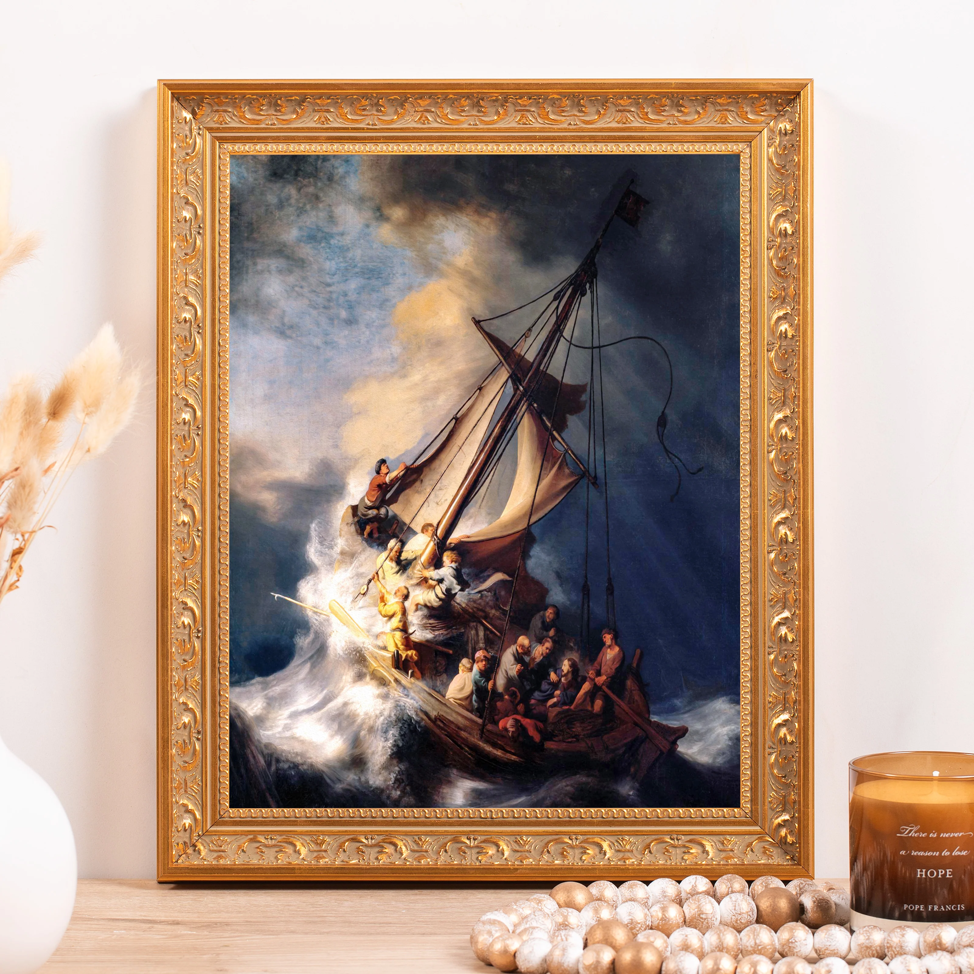 Sea of Galilee Framed Canvas - Sacred Classics Collection