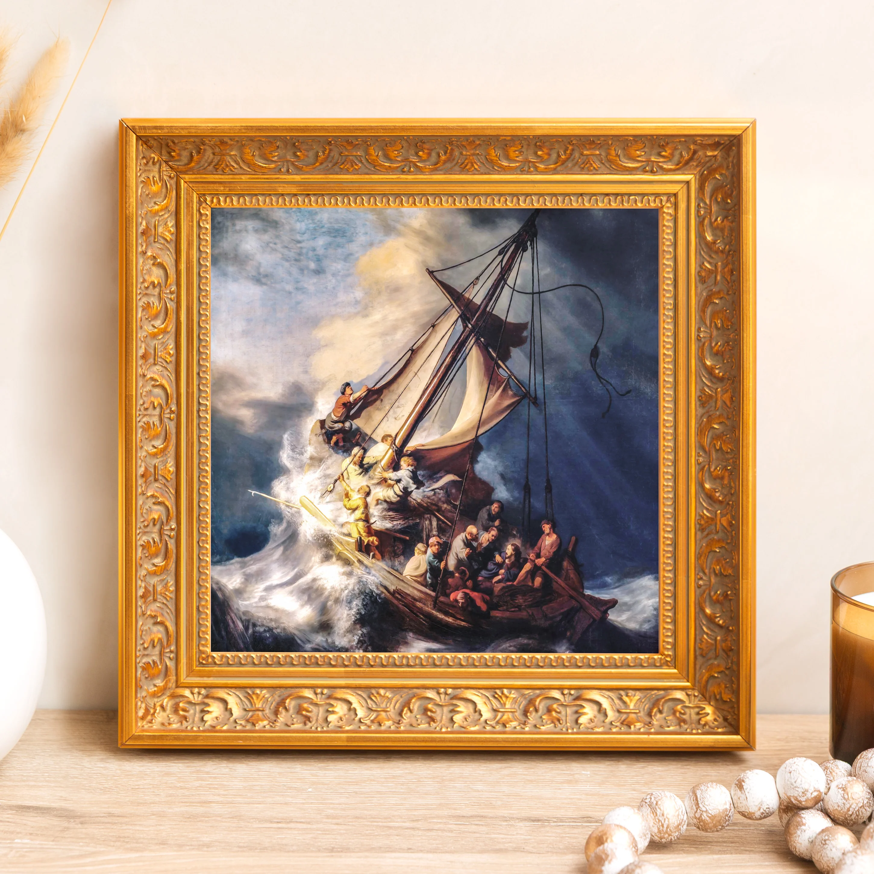 Sea of Galilee Framed Canvas - Sacred Mini Collection