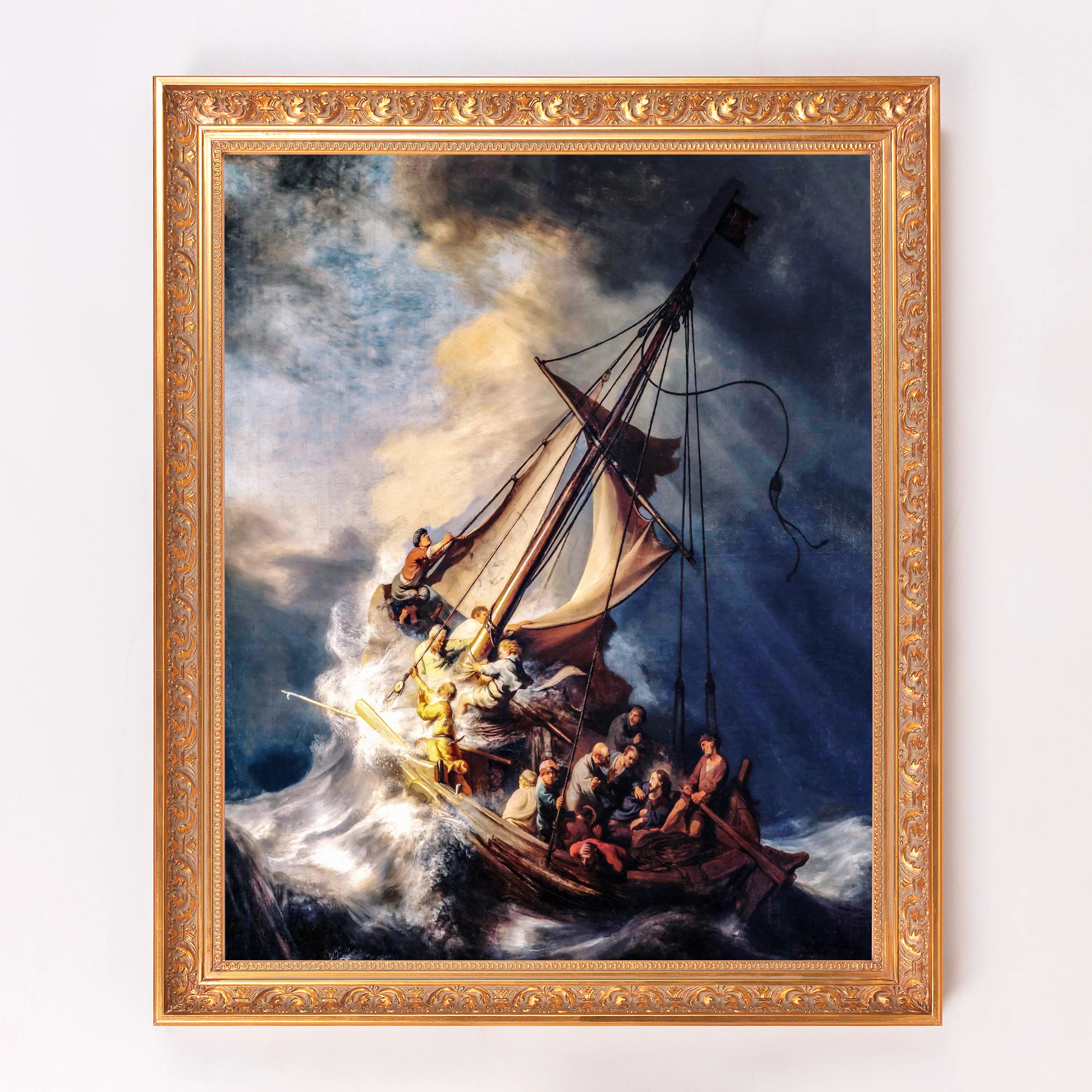 Sea of Galilee Framed Canvas - Sacred Signature Collection - Image 5