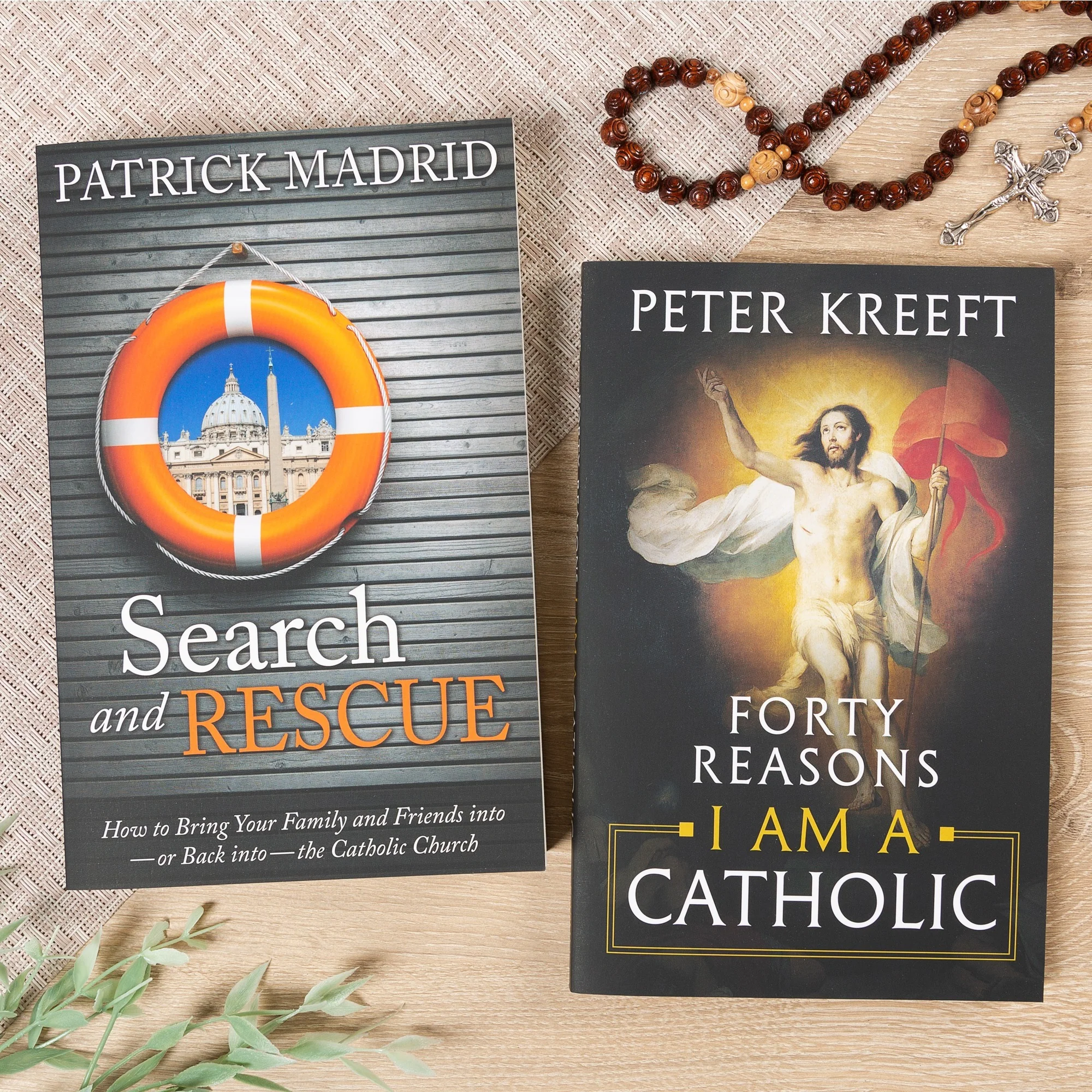 Search and Rescue: How to Bring Family & Friends Back To The Catholic Church & Forty Reasons I Am A Catholic (2 Bk Set)