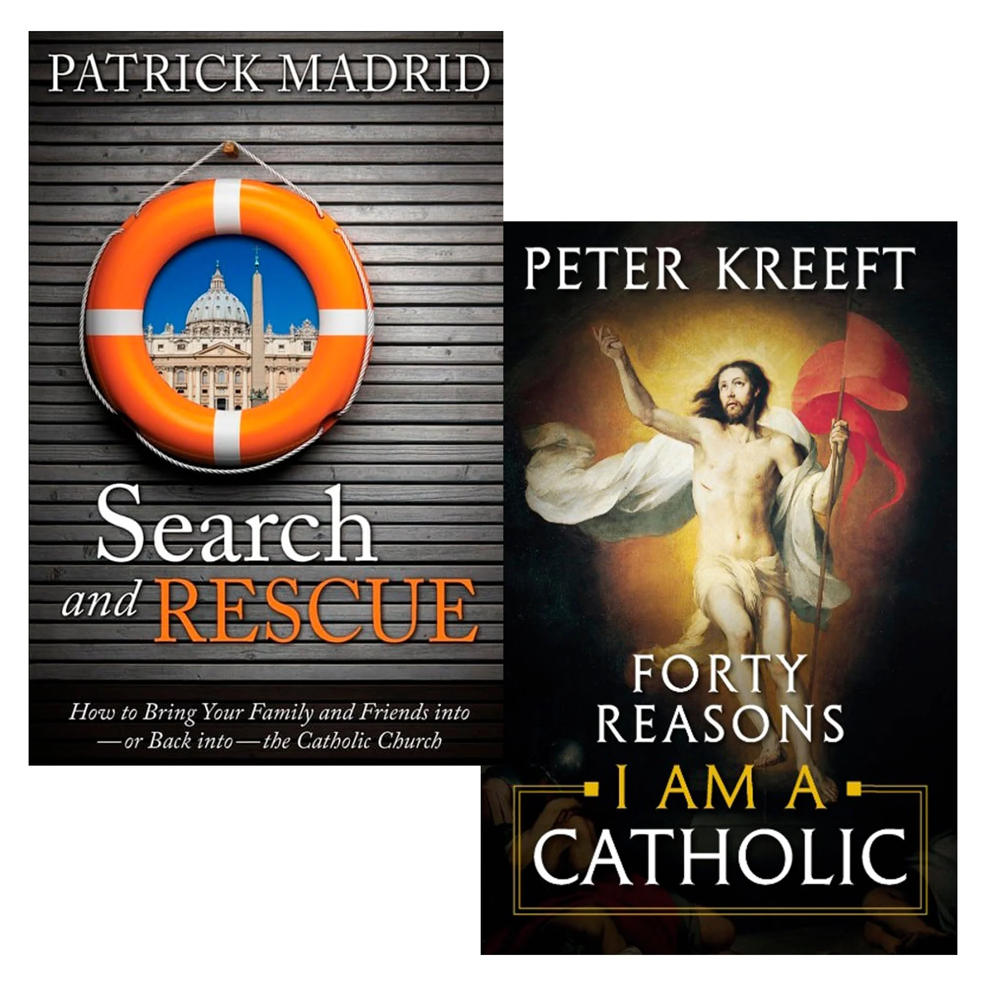 Search and Rescue: How to Bring Family & Friends Back To The Catholic Church & Forty Reasons I Am A Catholic (2 Bk Set) - Image 2