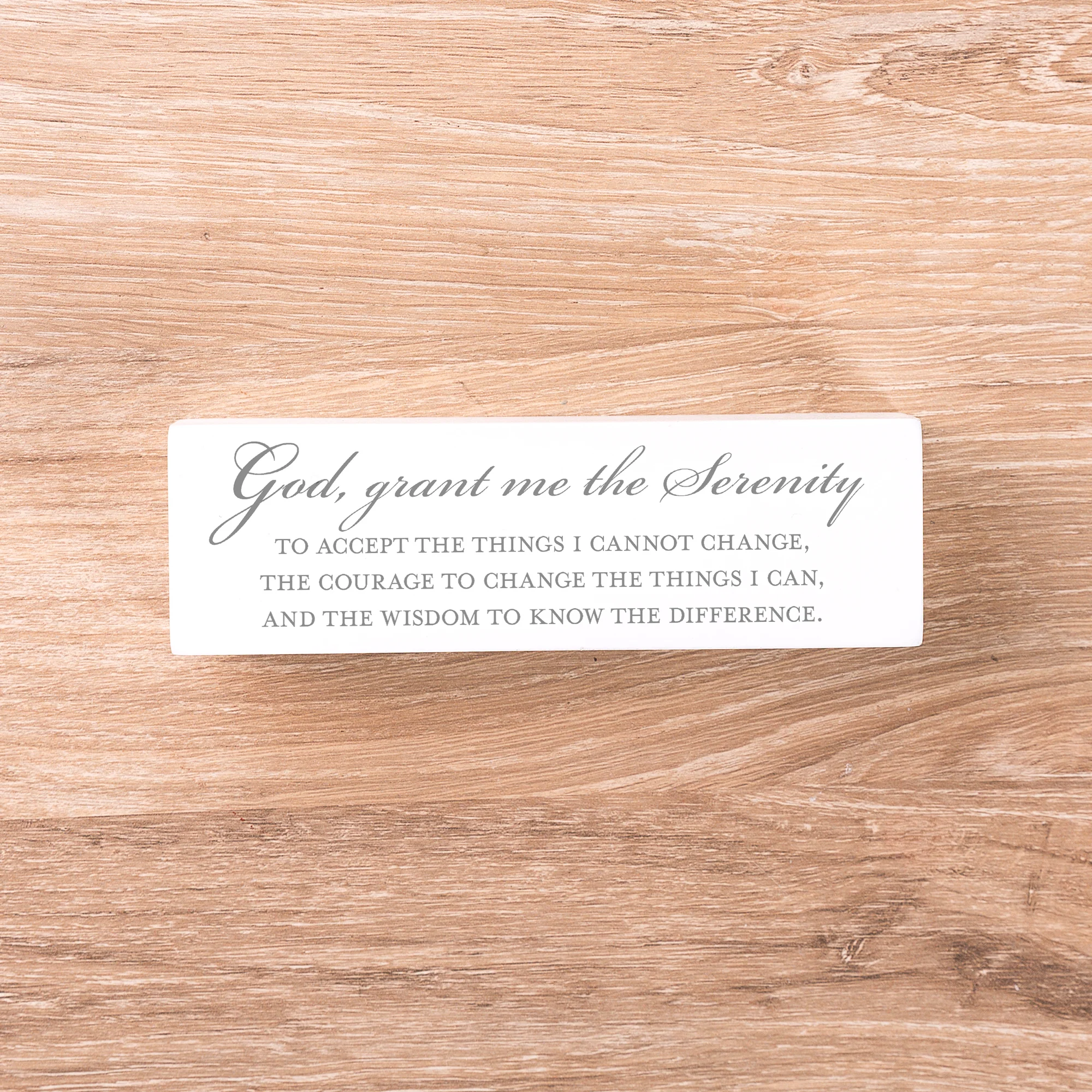 Serenity Prayer Block - Image 2