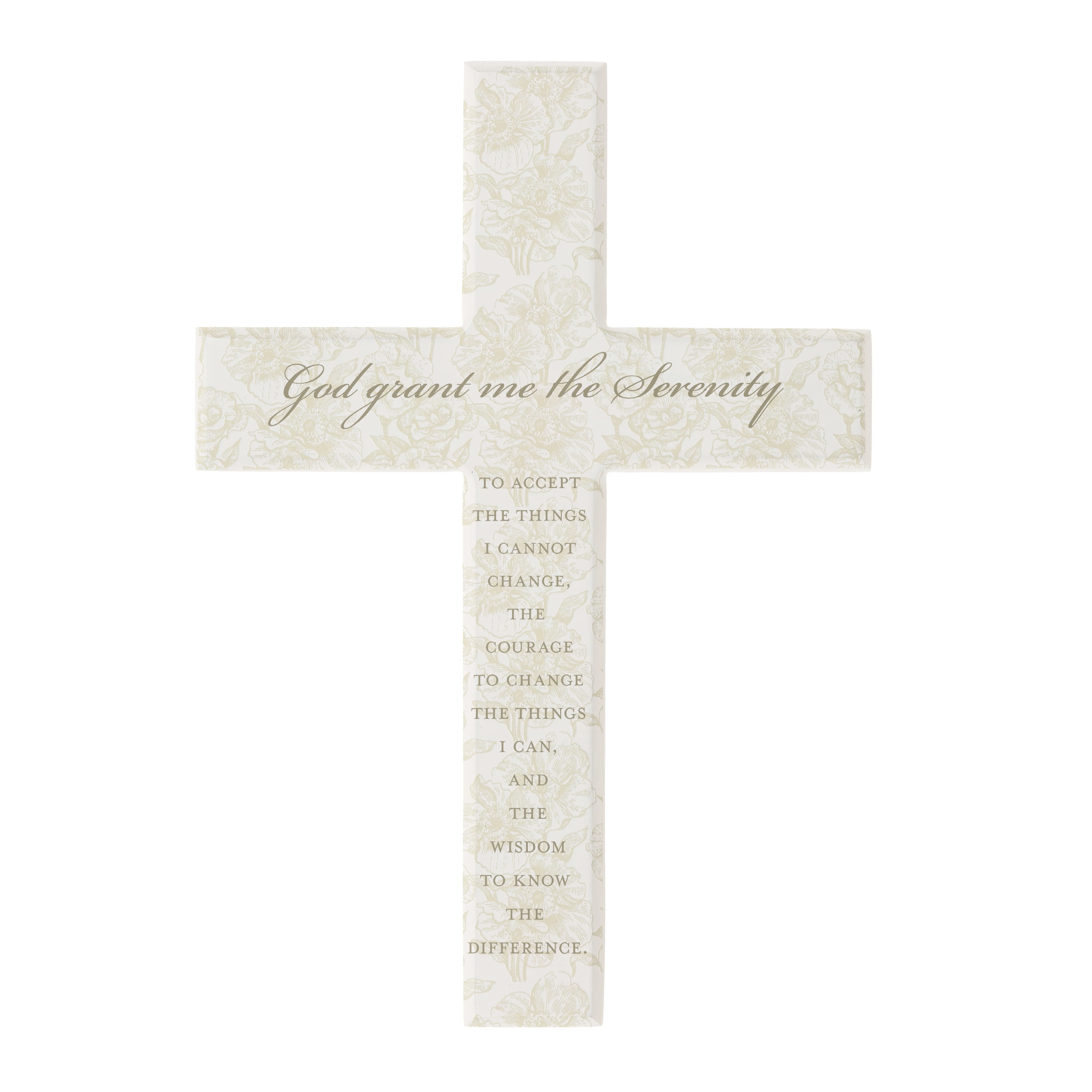 Serenity Prayer Toile Cross