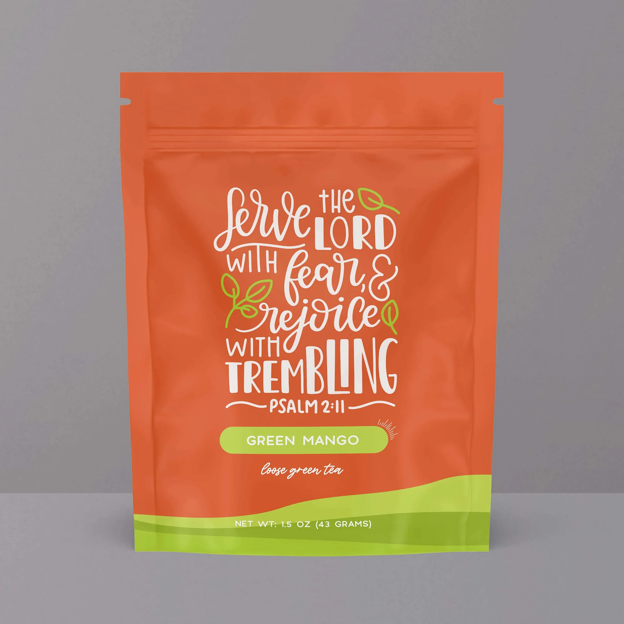 Serve the Lord Mango Green Tea - Bag or Box
