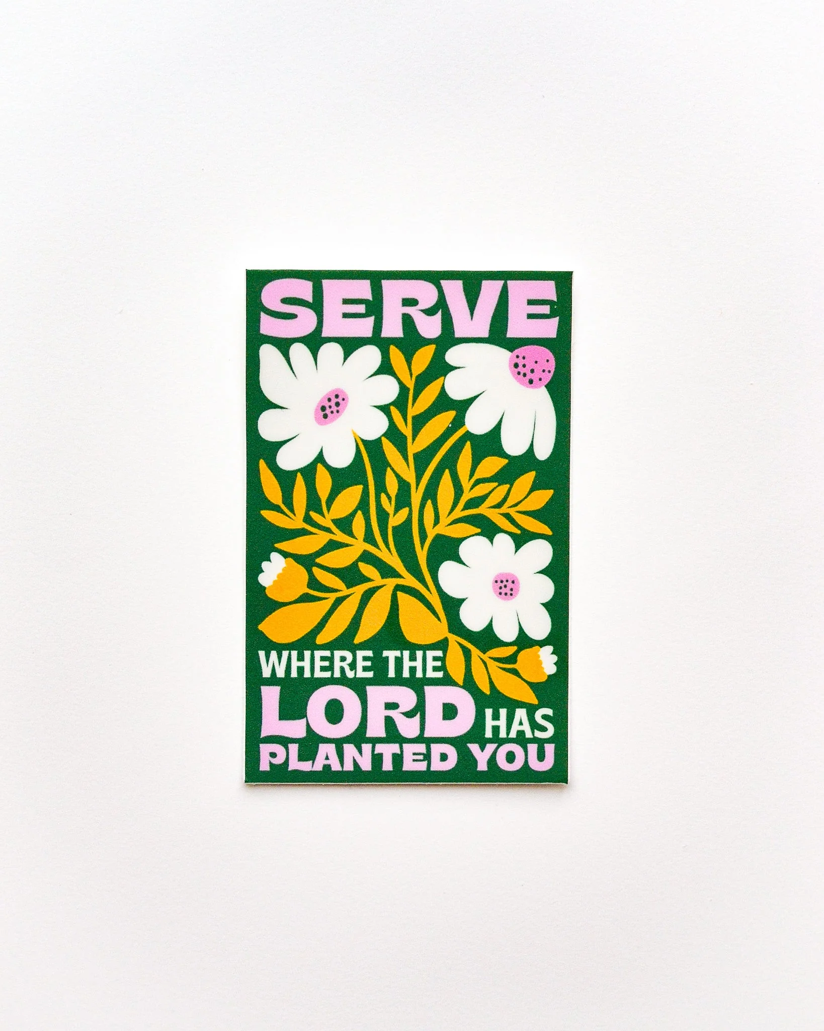 Serve Where You Are Vinyl Sticker - Image 2