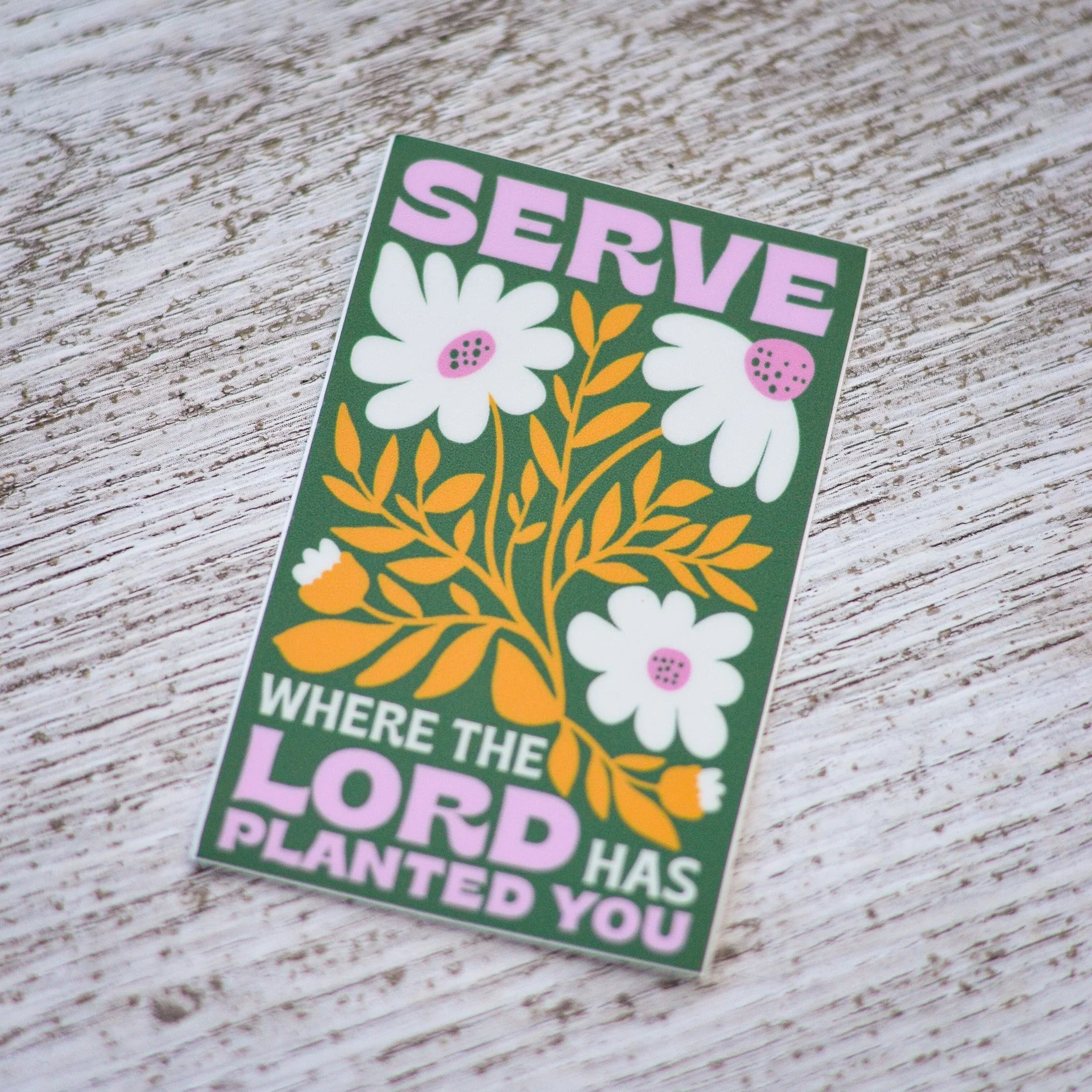 Serve Where You Are Vinyl Sticker - Image 6