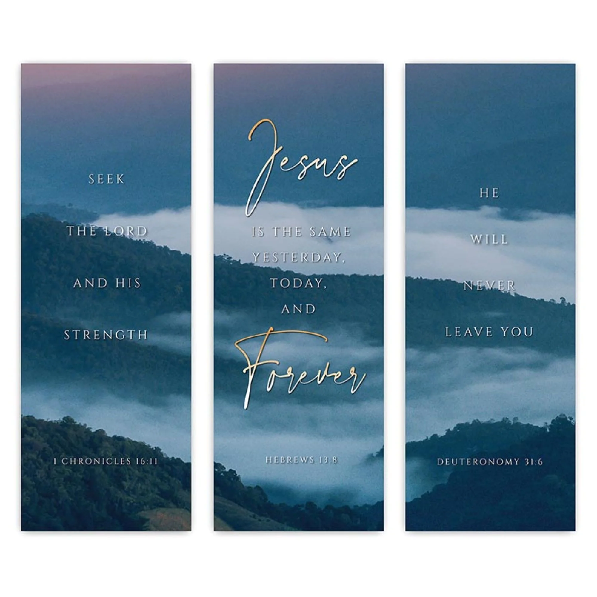 Set of Three Jesus Forever Banners