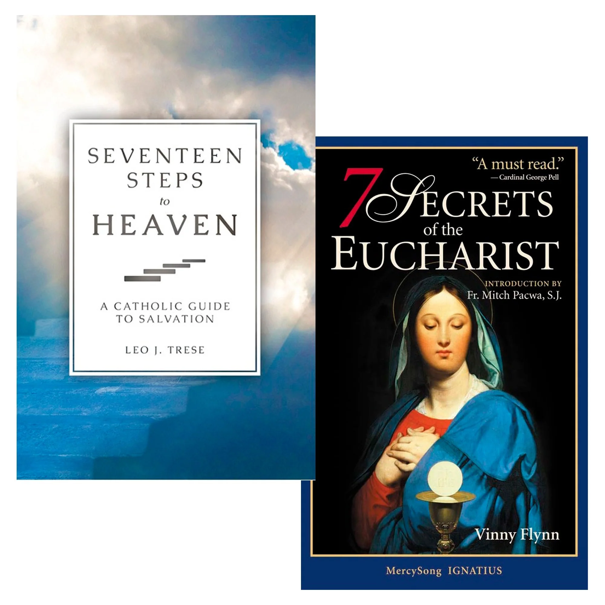Seventeen Steps to Heaven & 7 Secrets of the Eucharist (2 Book Set)