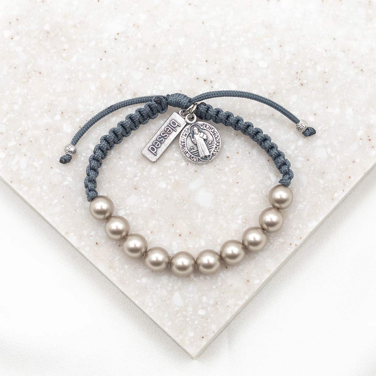 She is Radiant Macramé Bracelet - Assorted Colors - Image 3
