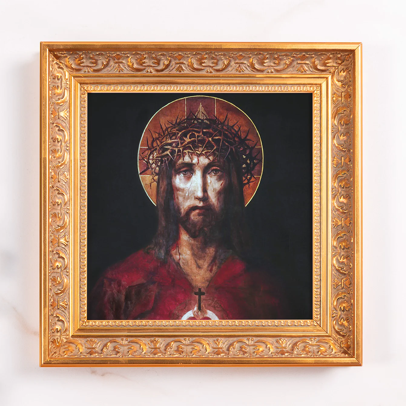 Sic Deus Dilexit Mundum Framed Canvas - Sacred Mini Collection - Image 2