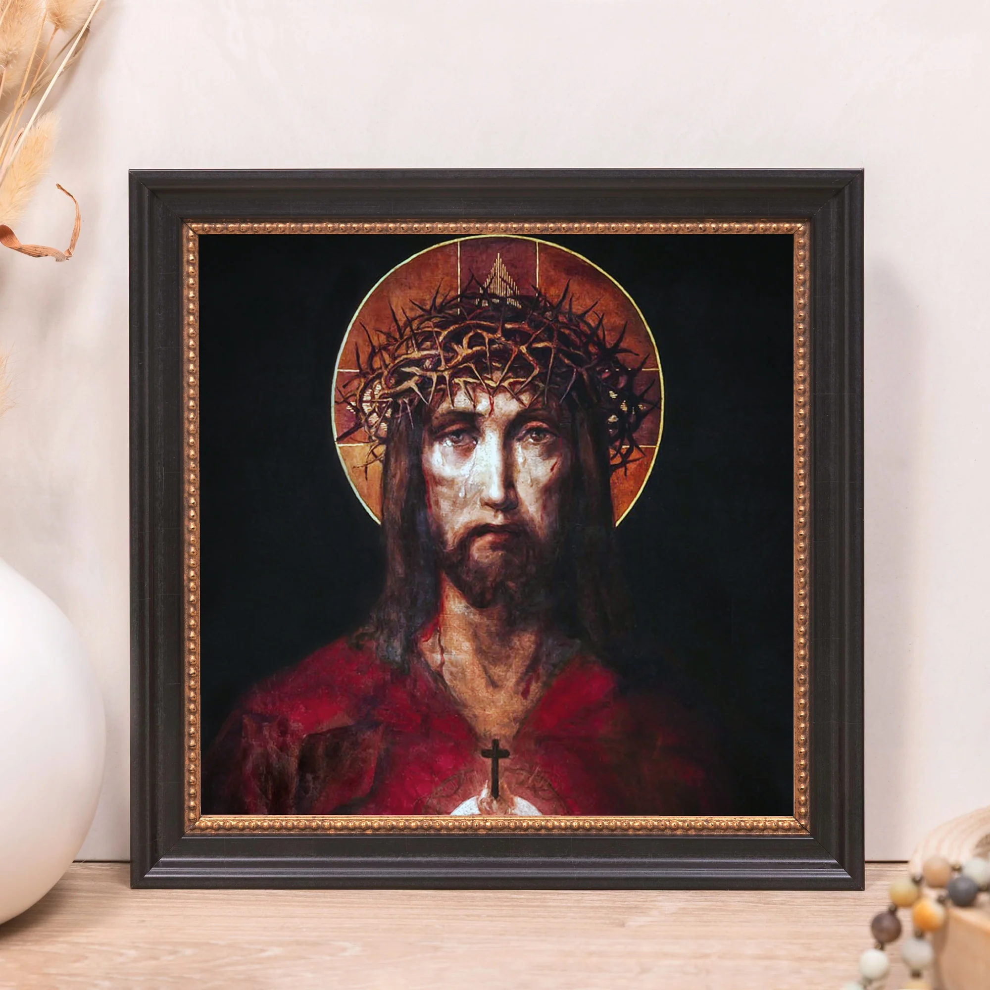 Sic Deus Dilexit Mundum Framed Canvas - Sacred Mini Collection - Image 9