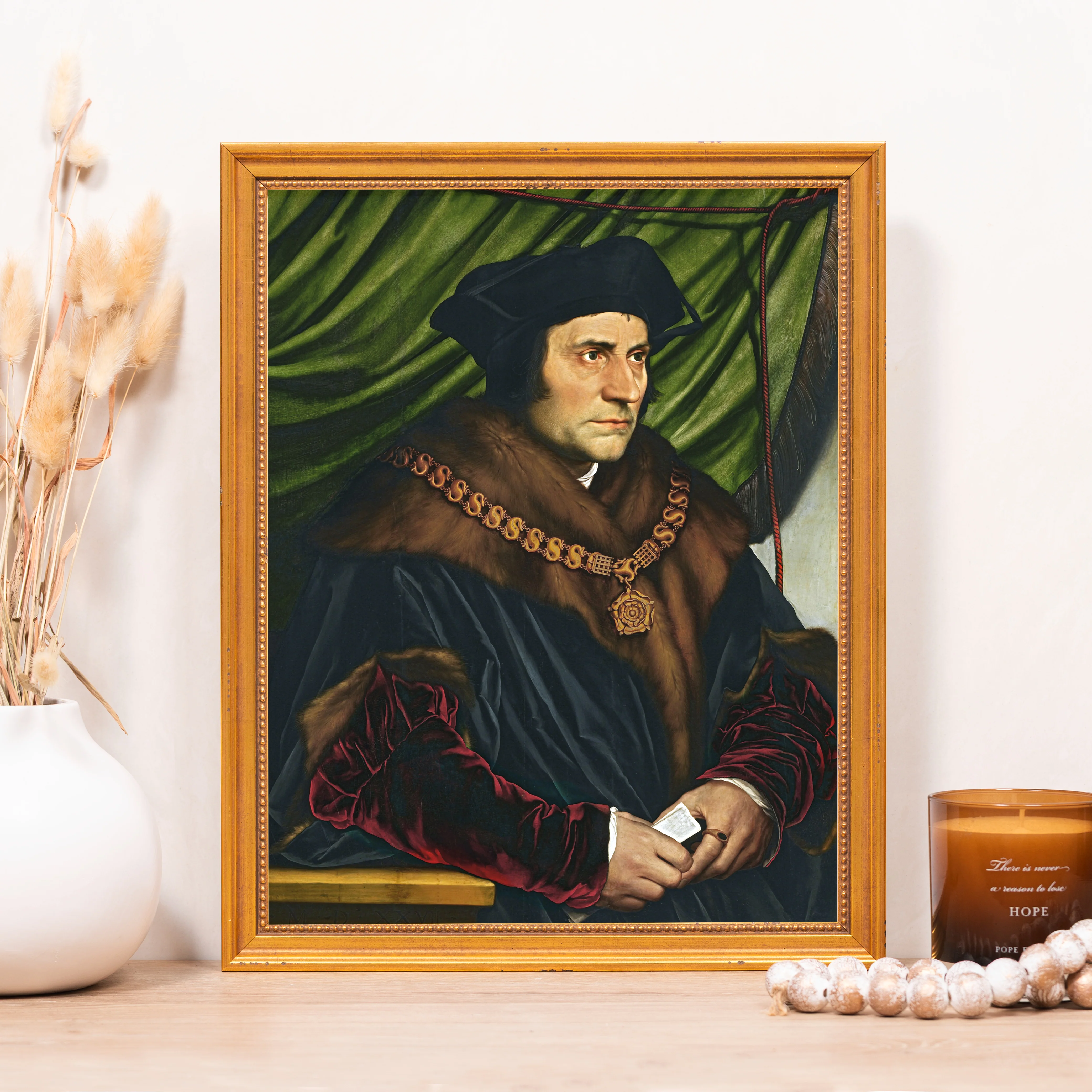 Sir Thomas More Framed Canvas - Sacred Classics Collection - Image 2