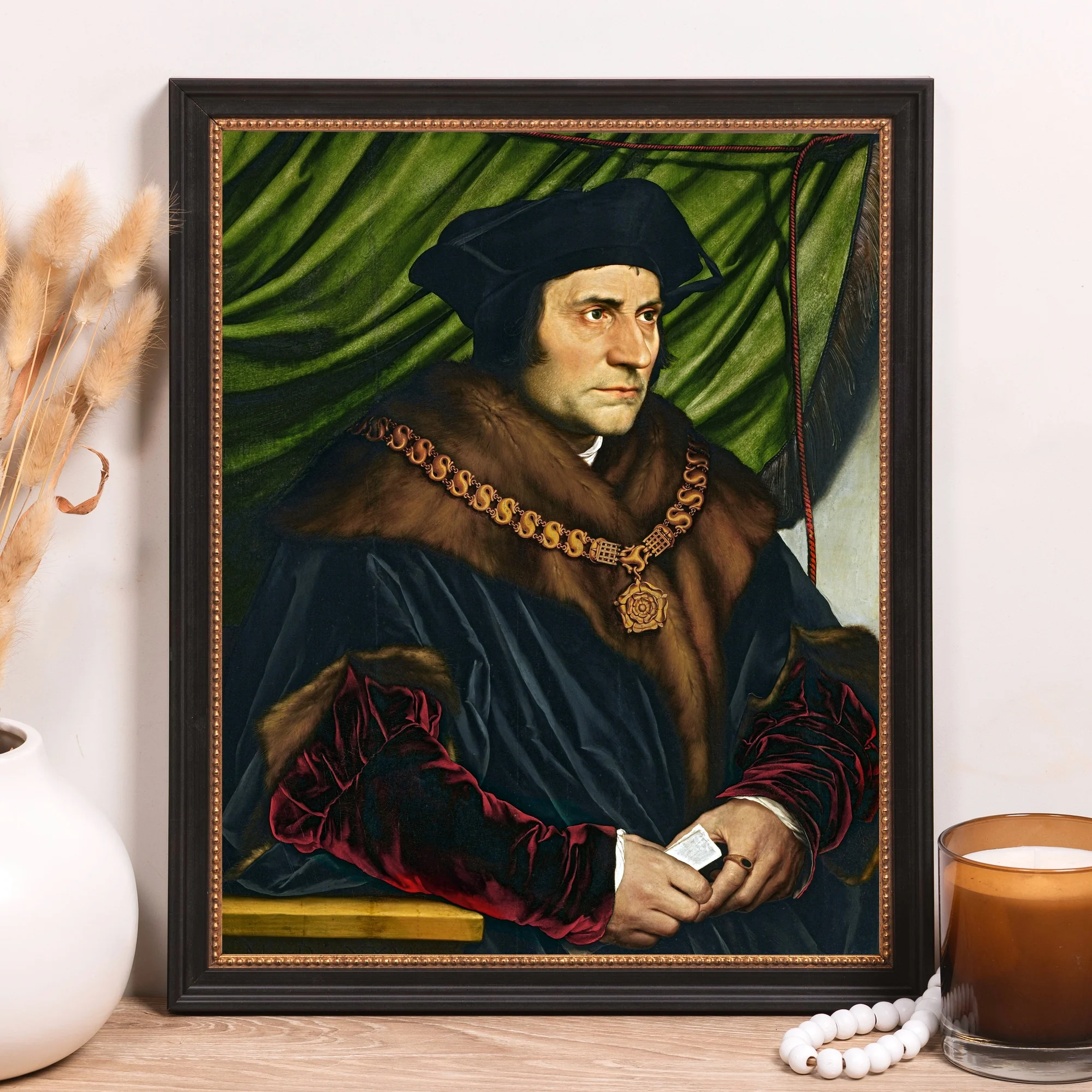 Sir Thomas More Framed Canvas - Sacred Classics Collection - Image 7