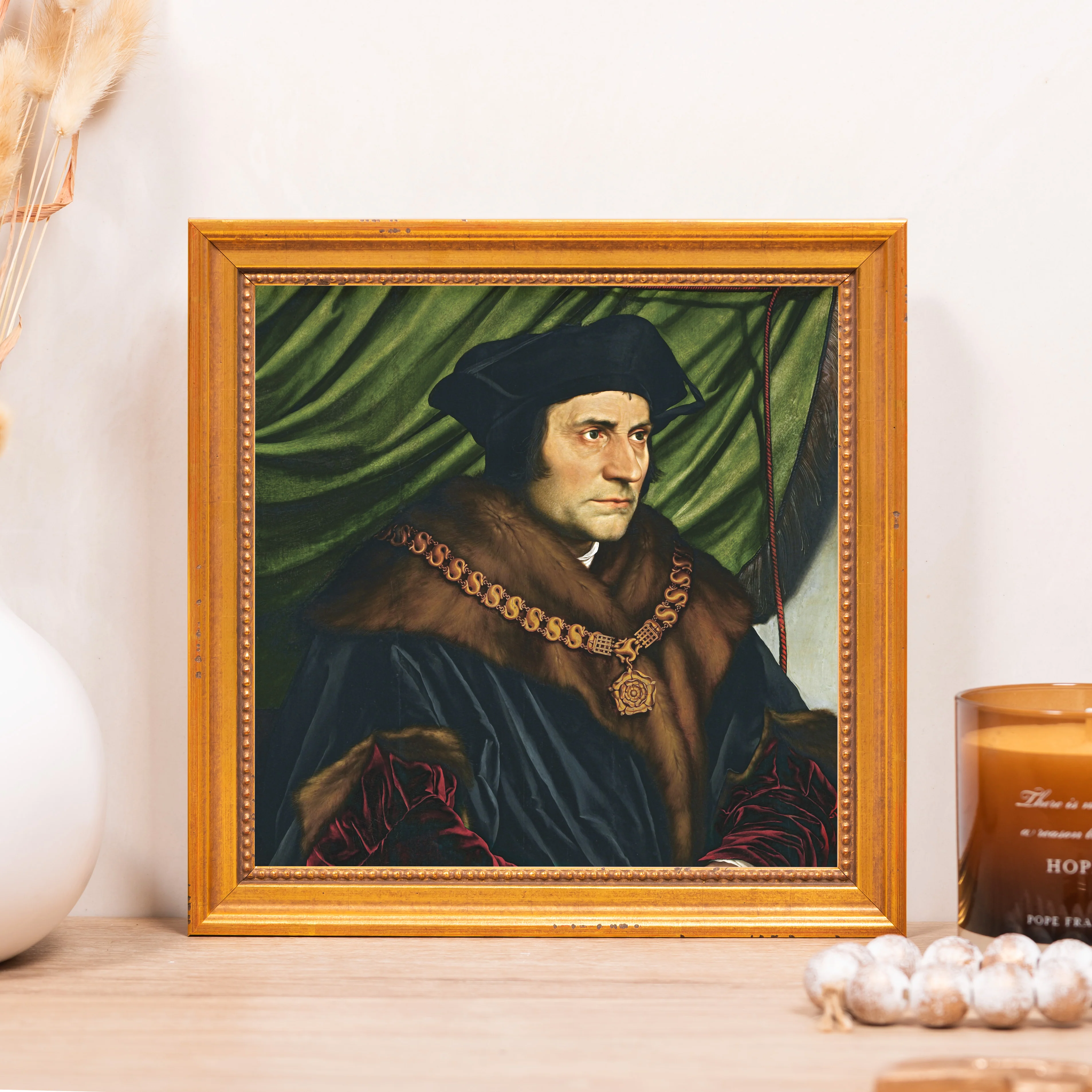 Sir Thomas More Framed Canvas - Sacred Mini Collection - Image 4