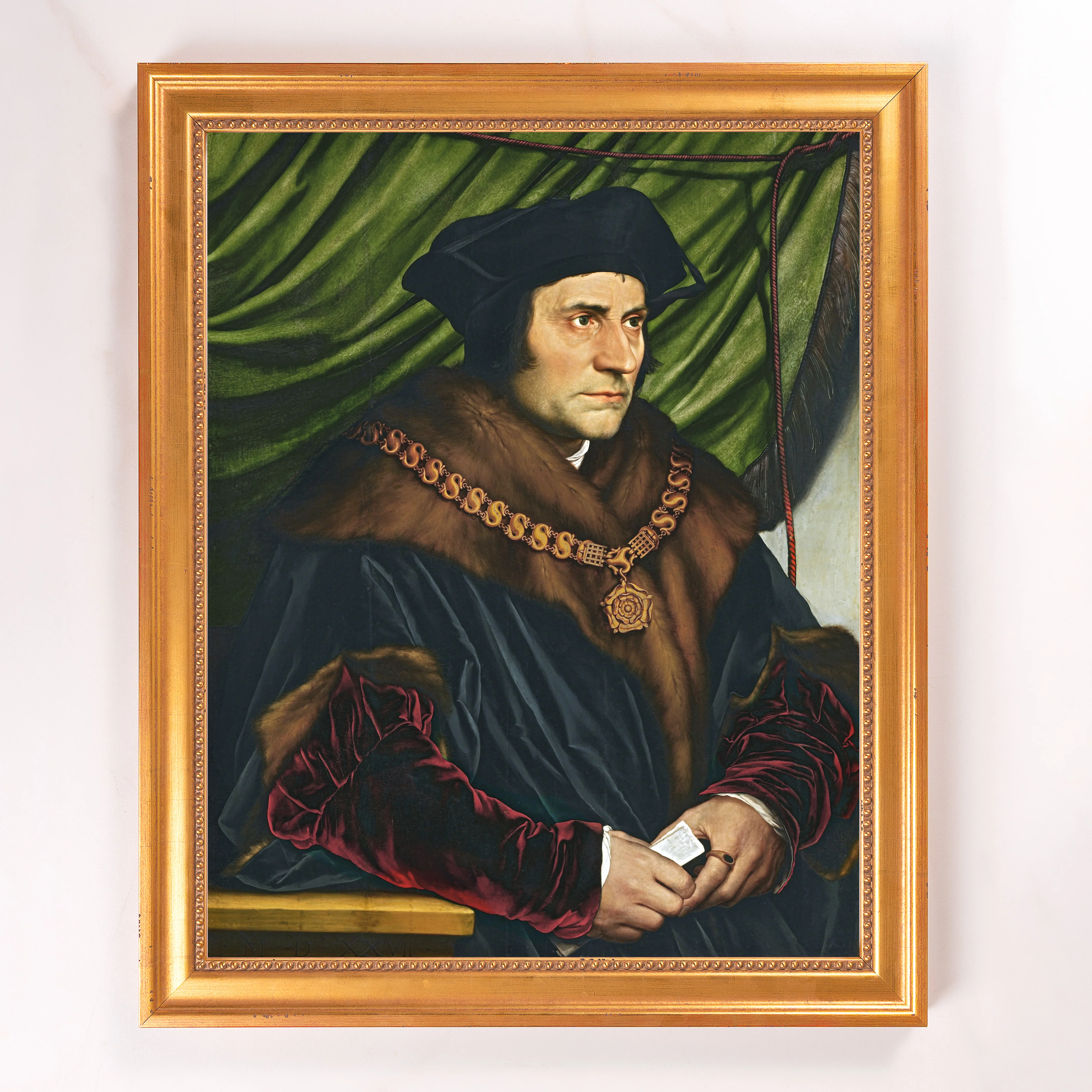 Sir Thomas More Framed Canvas - Sacred Signature Collection - Image 10