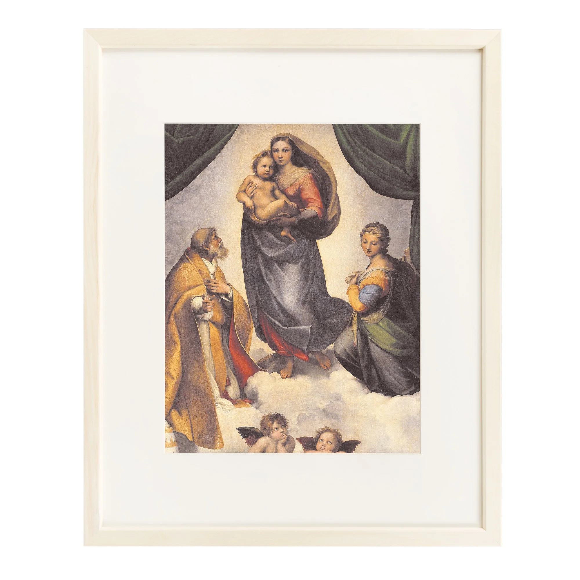 Sistine Madonna Framed Print - Image 3