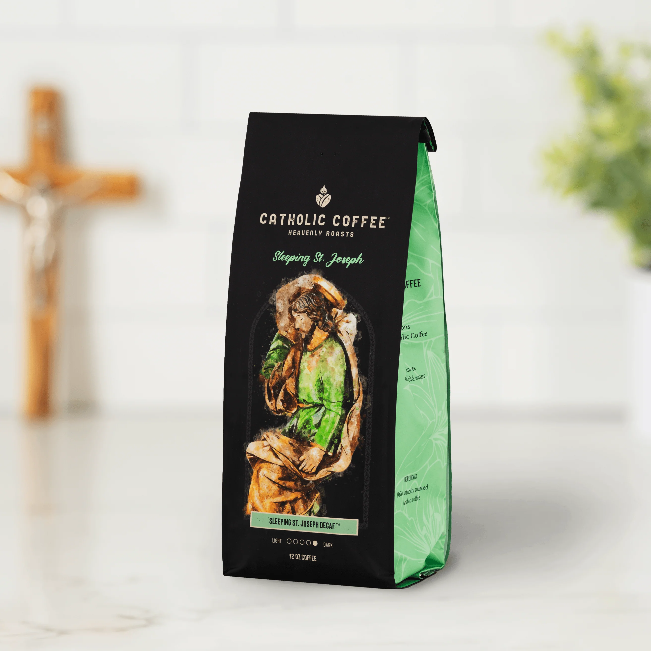 Sleeping St. Joseph Decaf Coffee - 12 oz. Bag