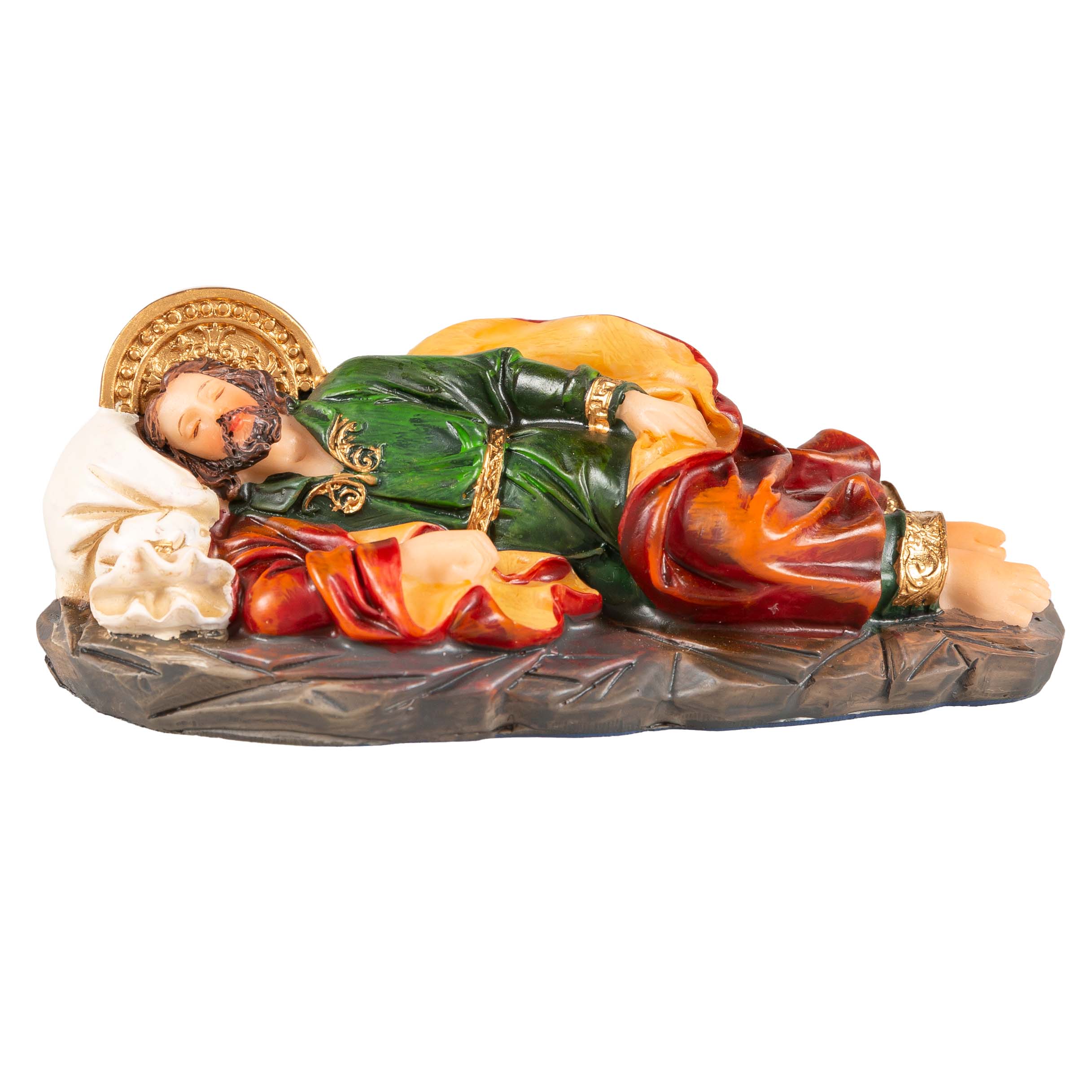 Sleeping St. Joseph Devotional Statue - 4.75"