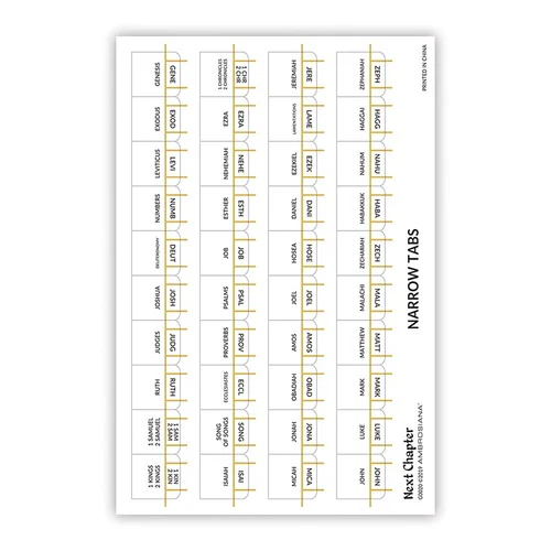 Slim Catholic Bible Tabs - Image 2