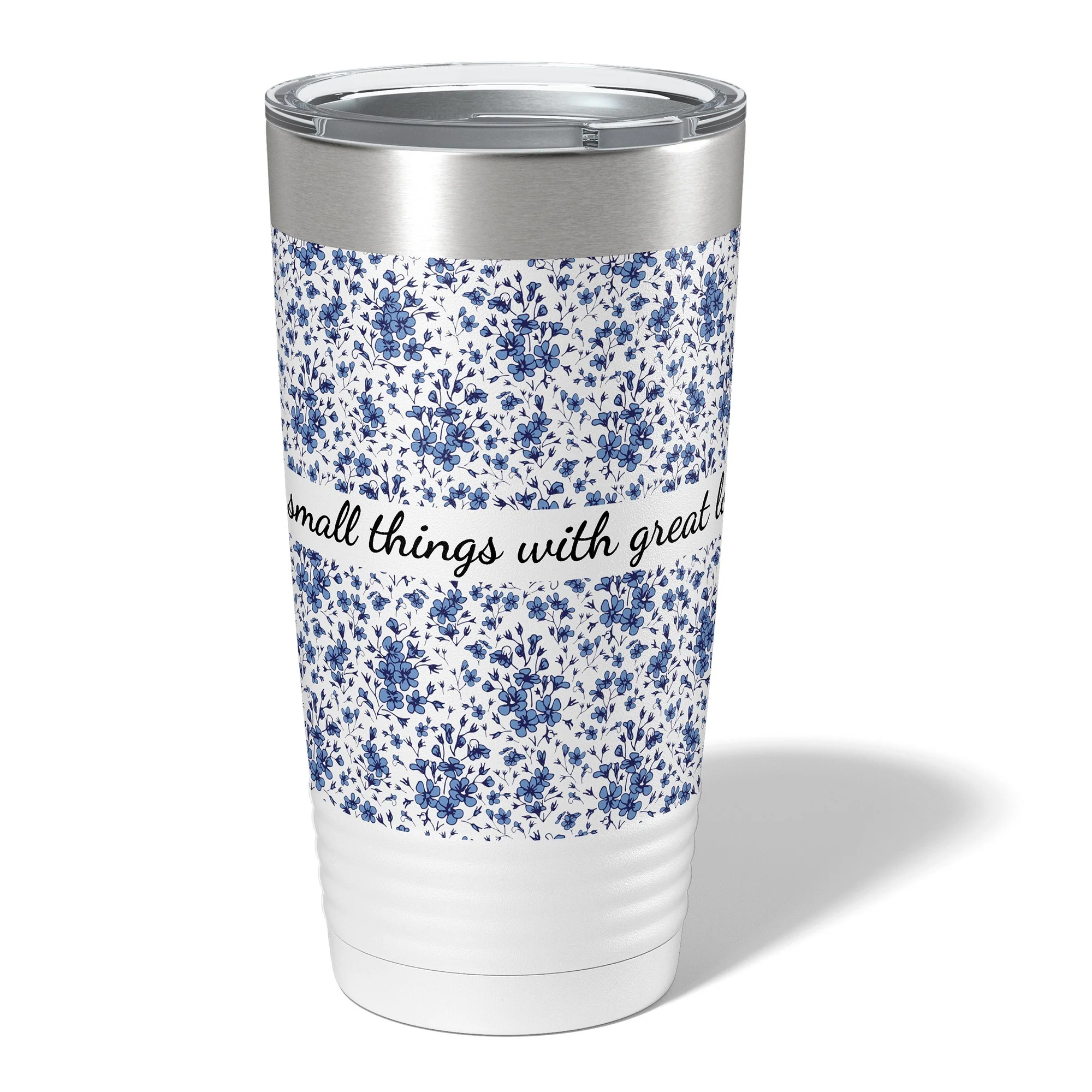 Small Things With Great Love Insulated White 20oz Tumbler
