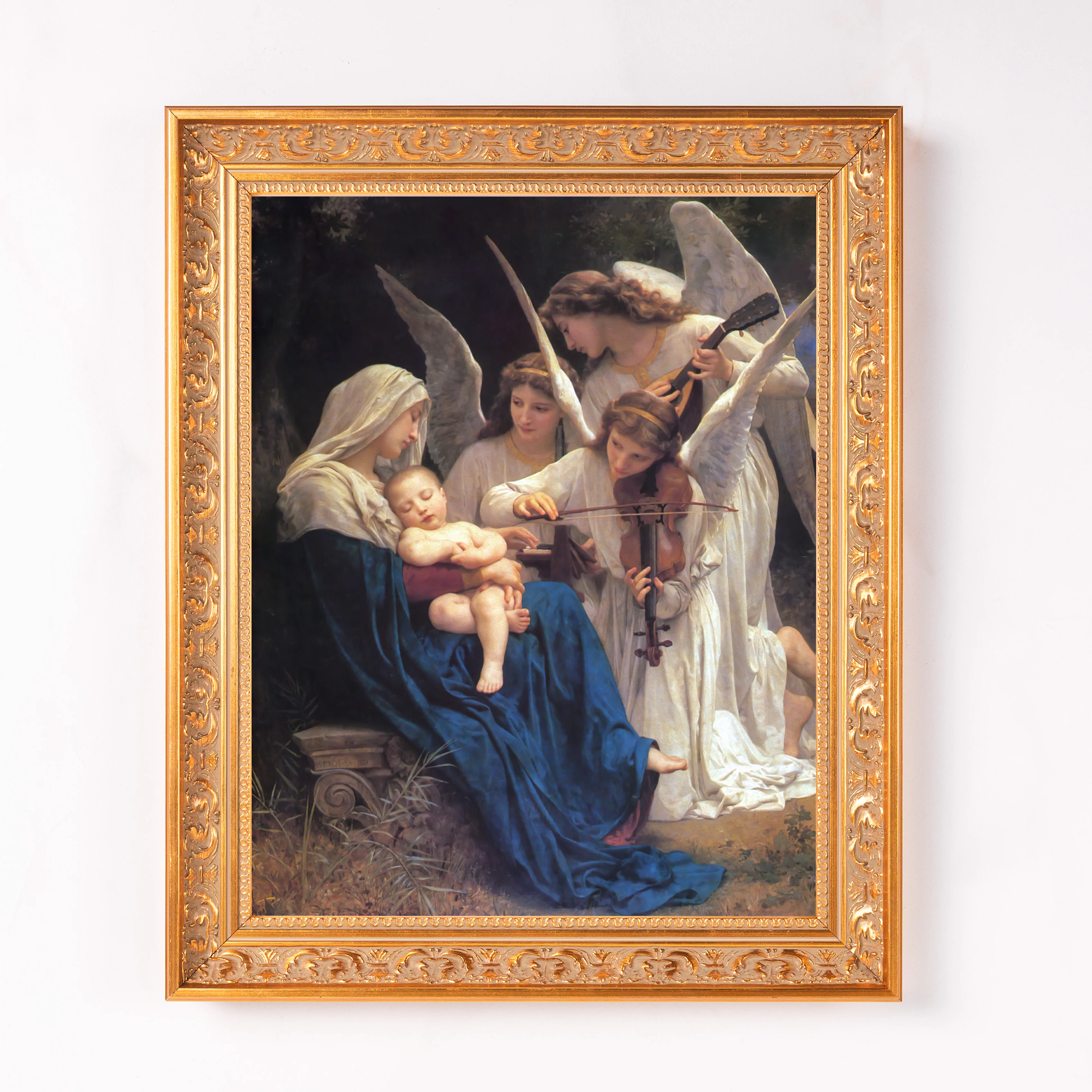 Song of Angels Framed Canvas - Sacred Classics Collection - Image 4